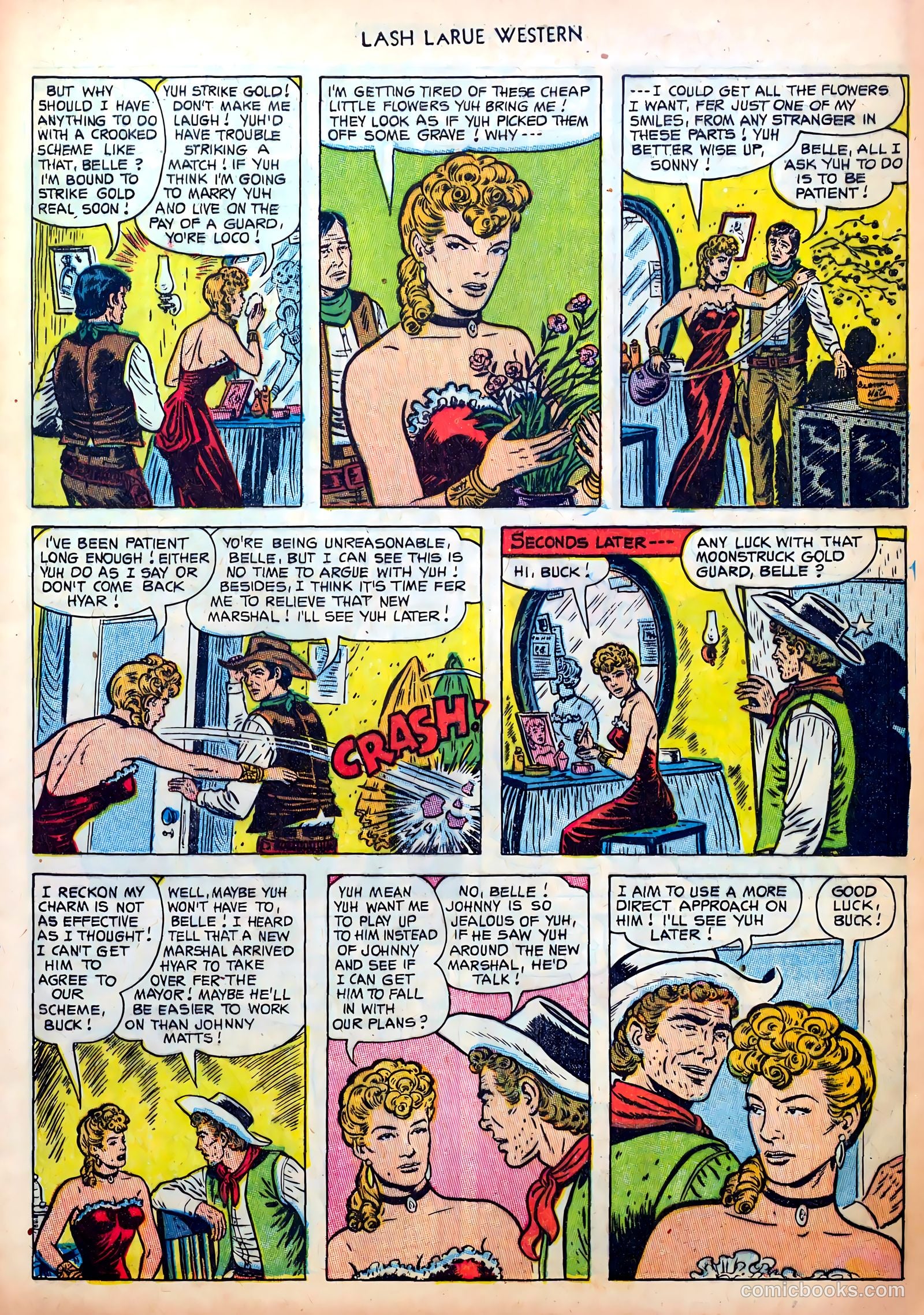 Lash LaRue Western #38 (1953) — page 5 of 36