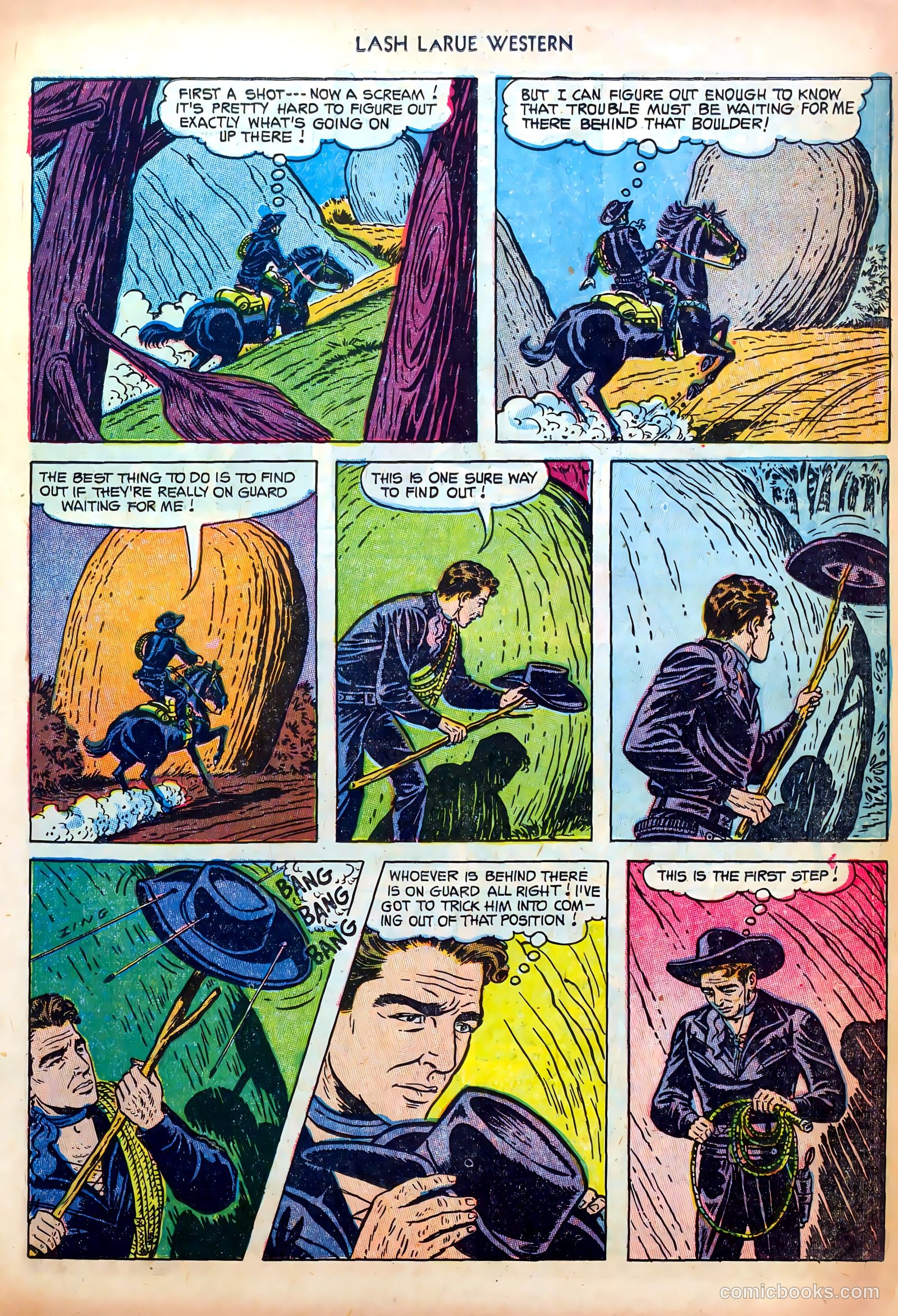 Lash LaRue Western #38 (1953) — page 11 of 36