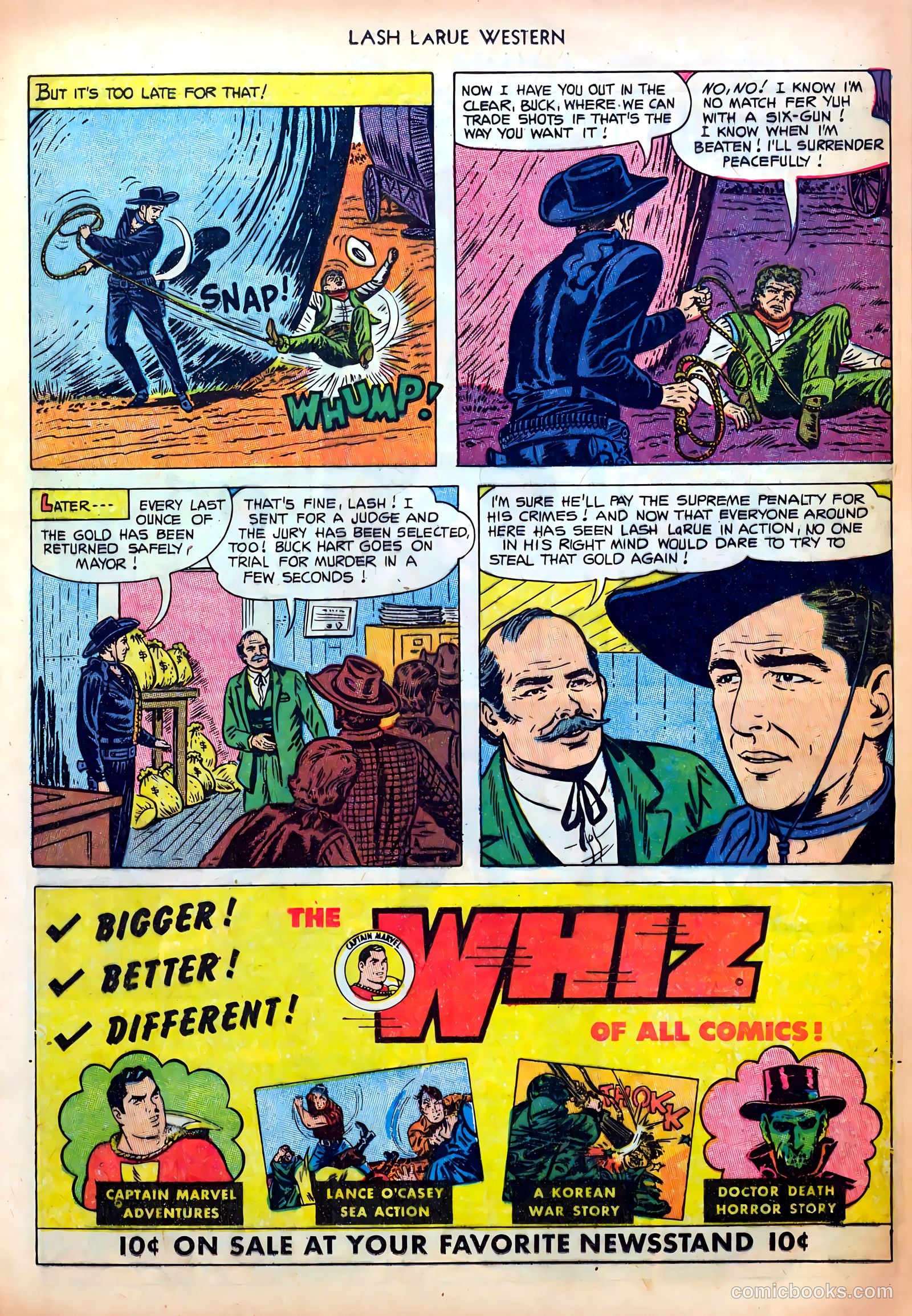 Lash LaRue Western #38 (1953) — page 13 of 36