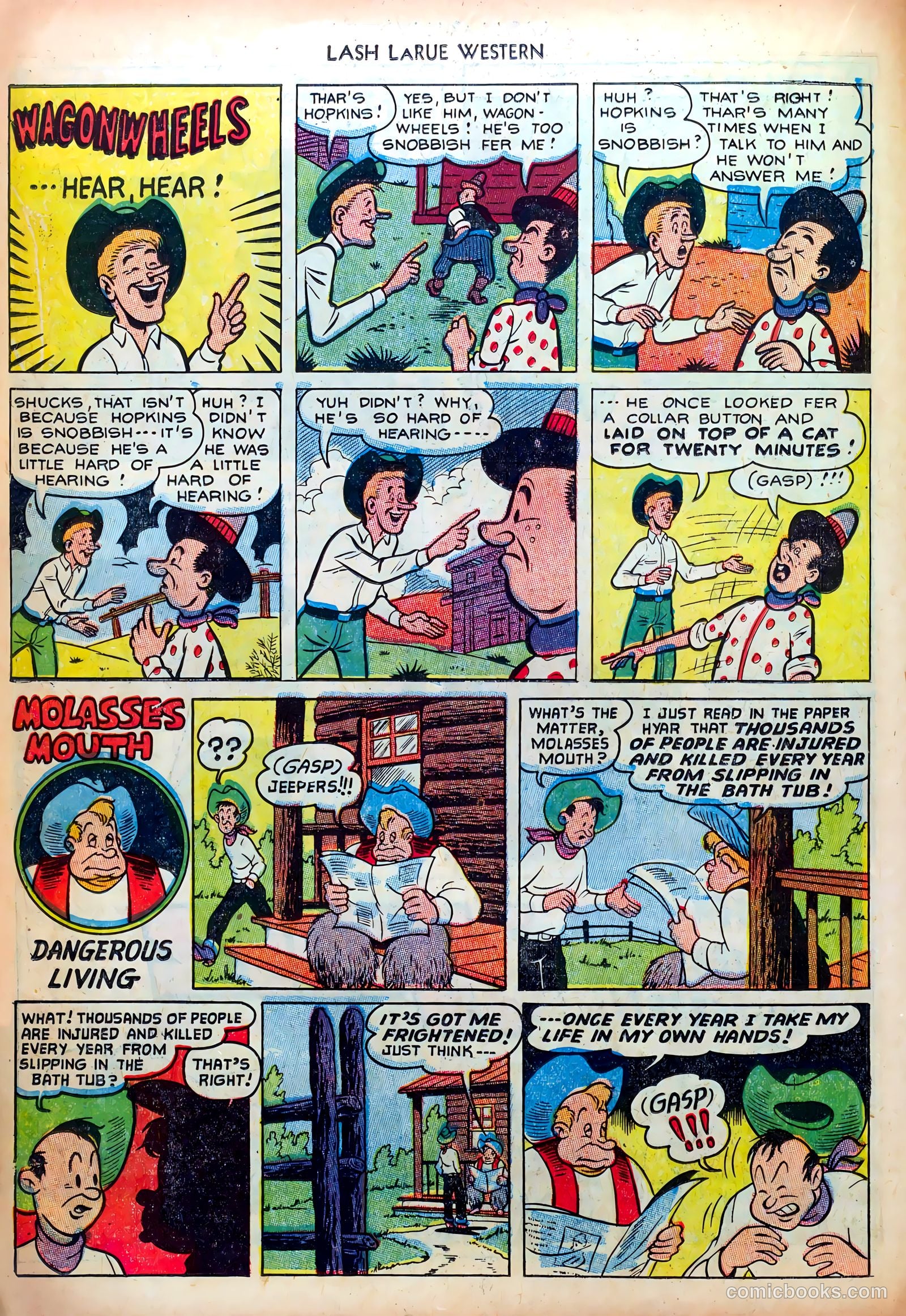 Lash LaRue Western #38 (1953) — page 14 of 36