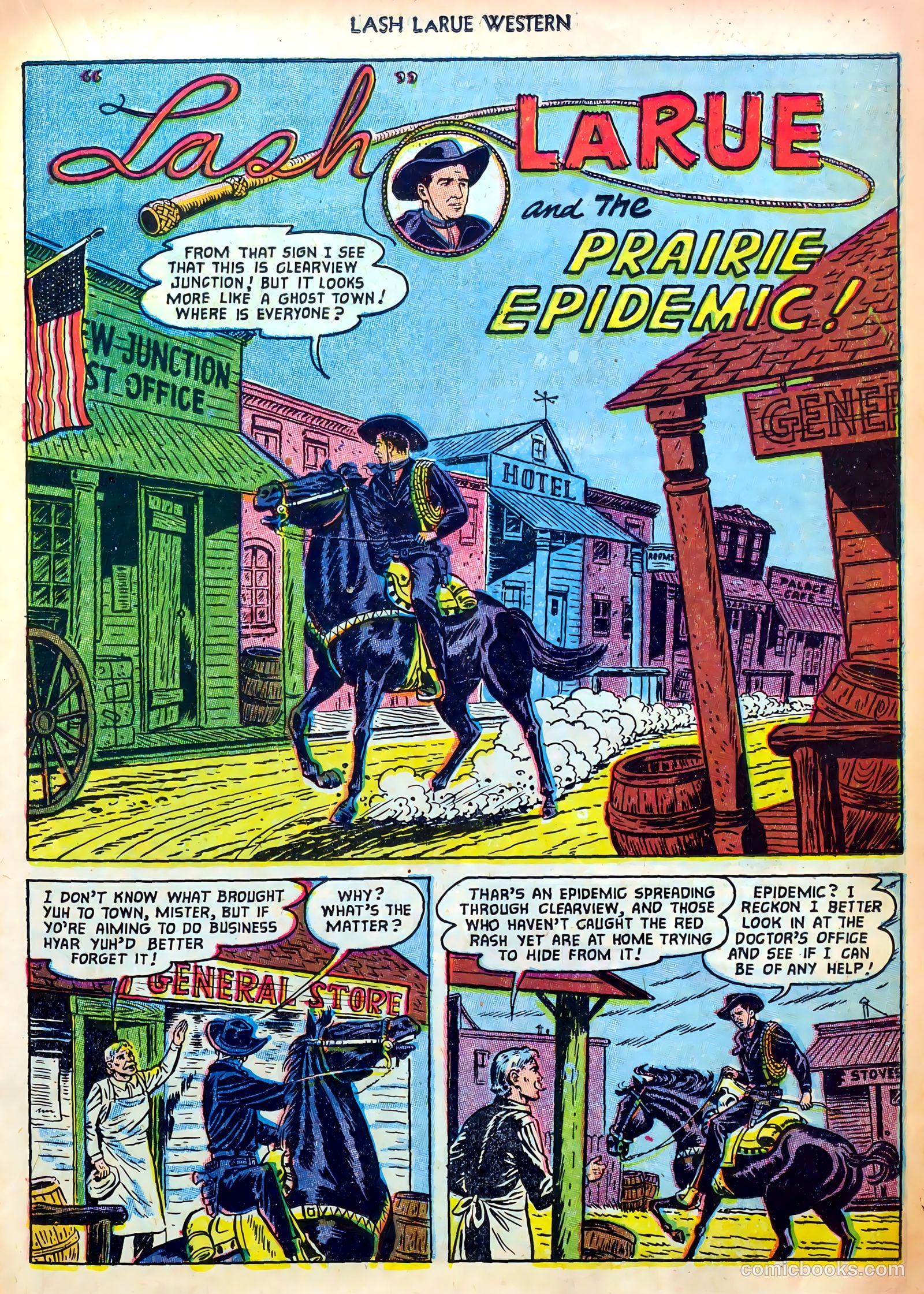 Lash LaRue Western #38 (1953) — page 15 of 36