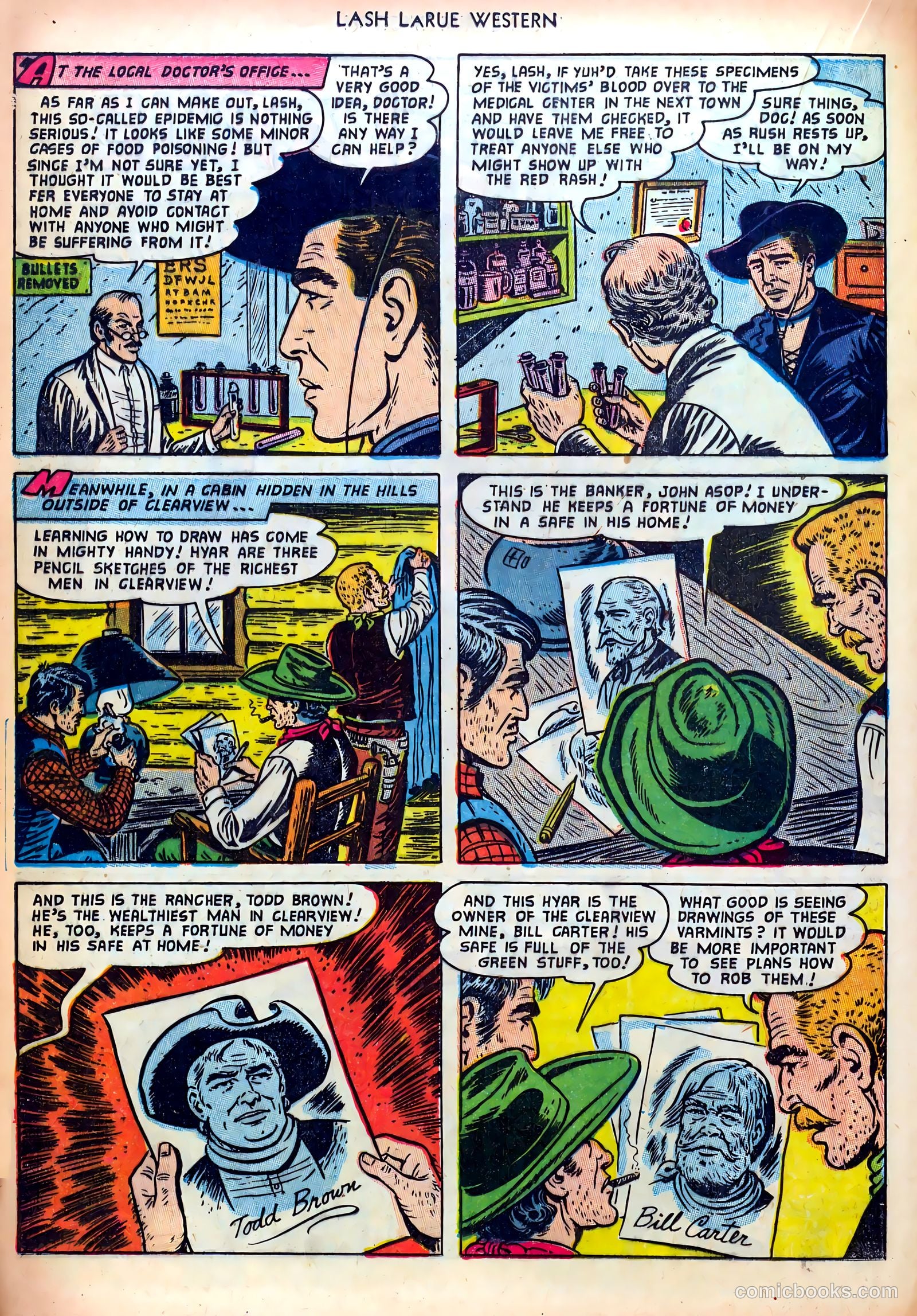 Lash LaRue Western #38 (1953) — page 16 of 36