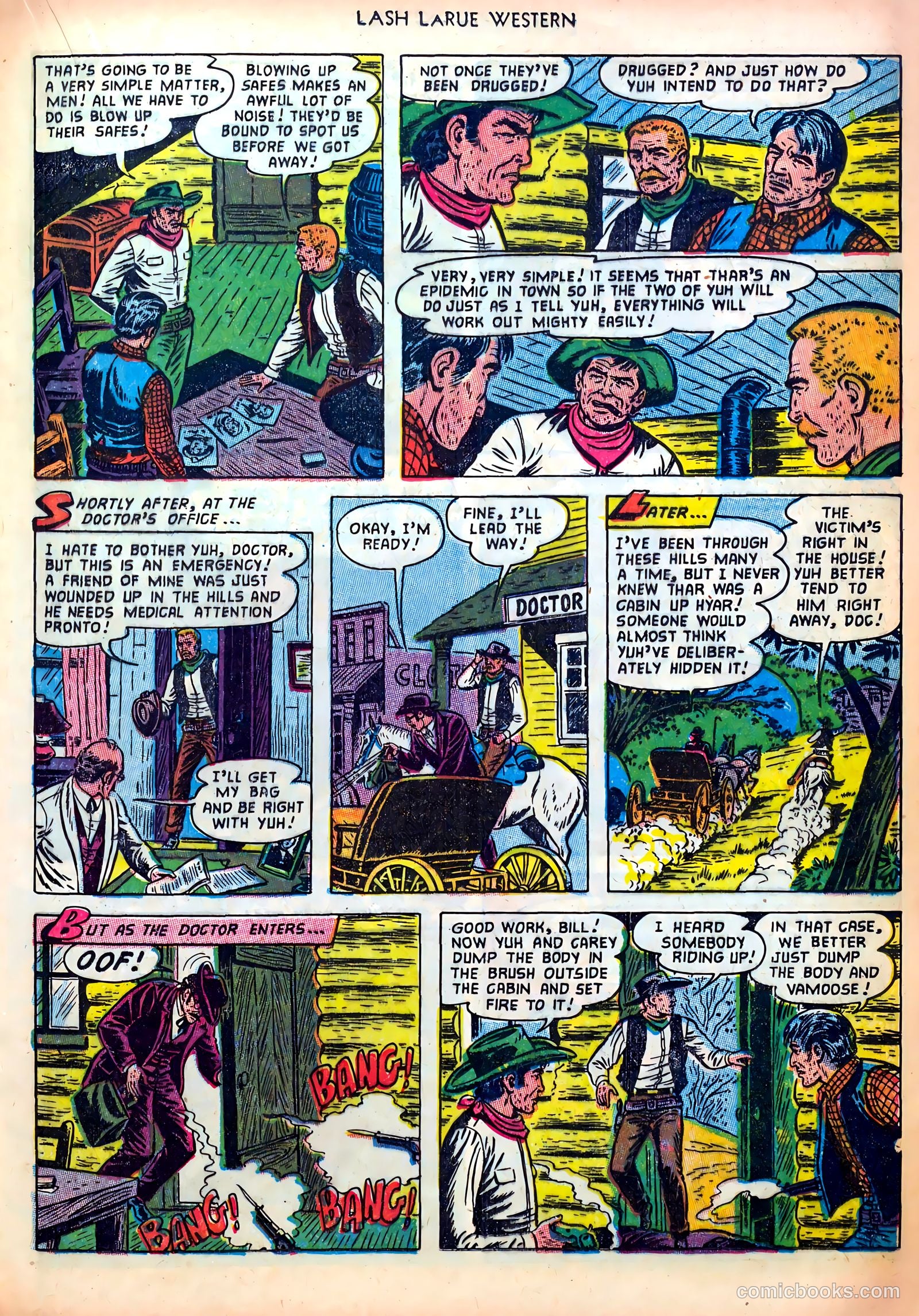 Lash LaRue Western #38 (1953) — page 17 of 36