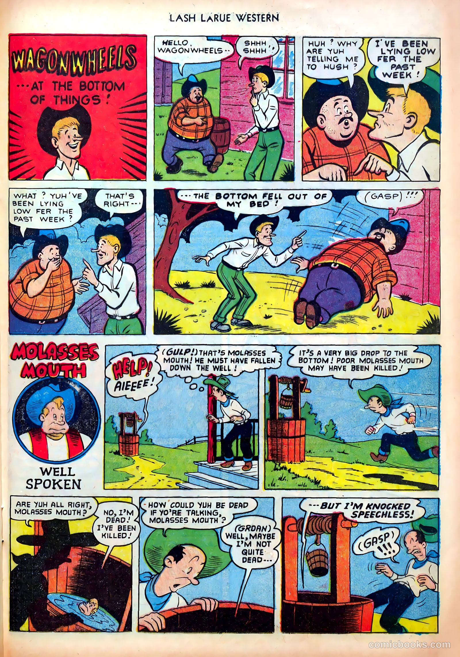 Lash LaRue Western #38 (1953) — page 25 of 36
