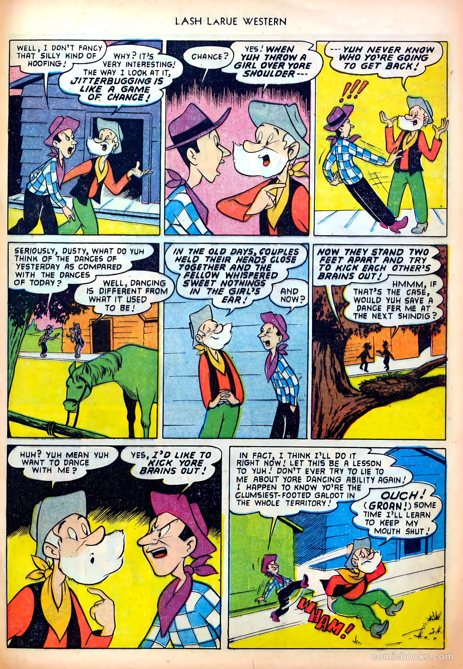 Lash LaRue Western #38 (1953) — page 29 of 36