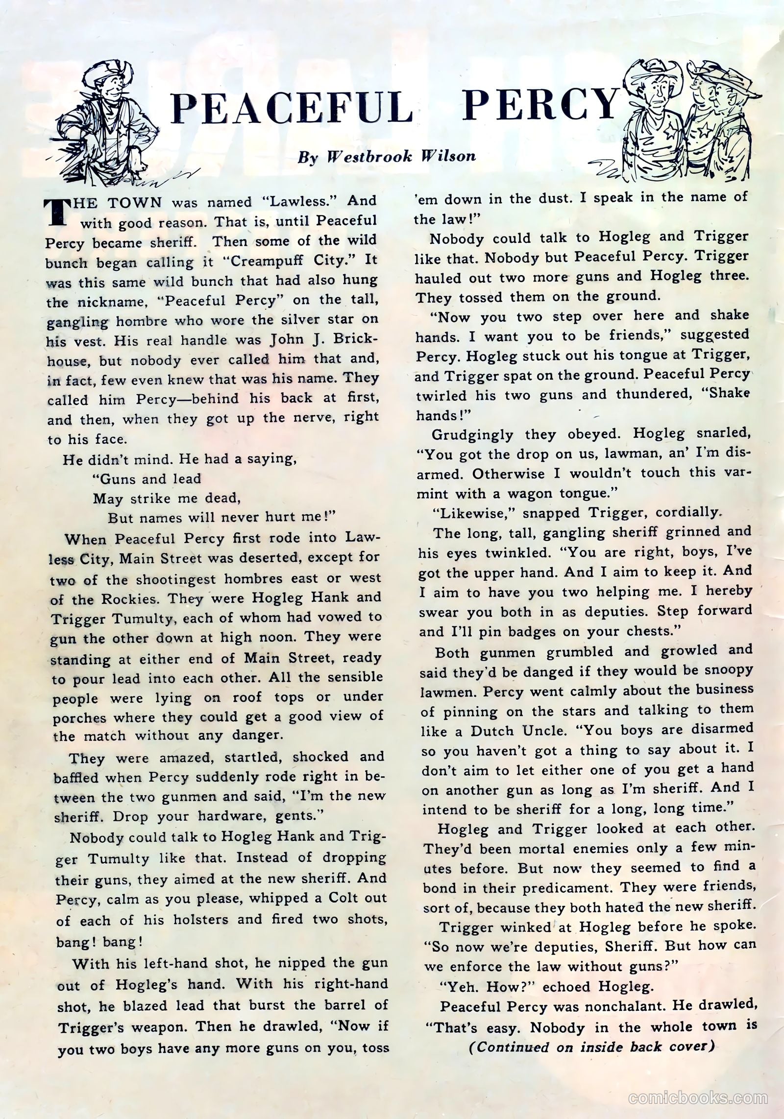 Lash LaRue Western #39 (1953) — page 2 of 36