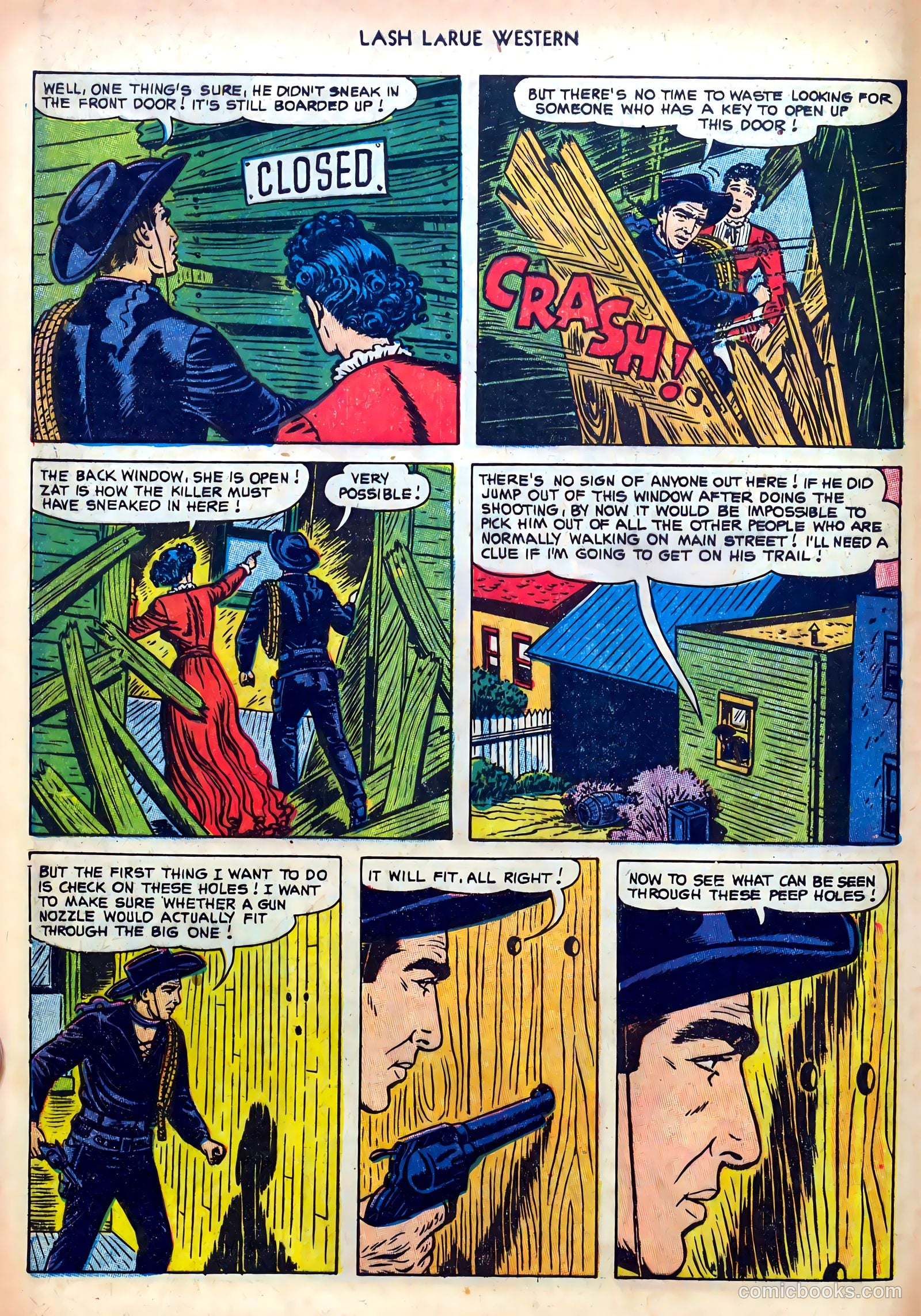 Lash LaRue Western #39 (1953) — page 8 of 36