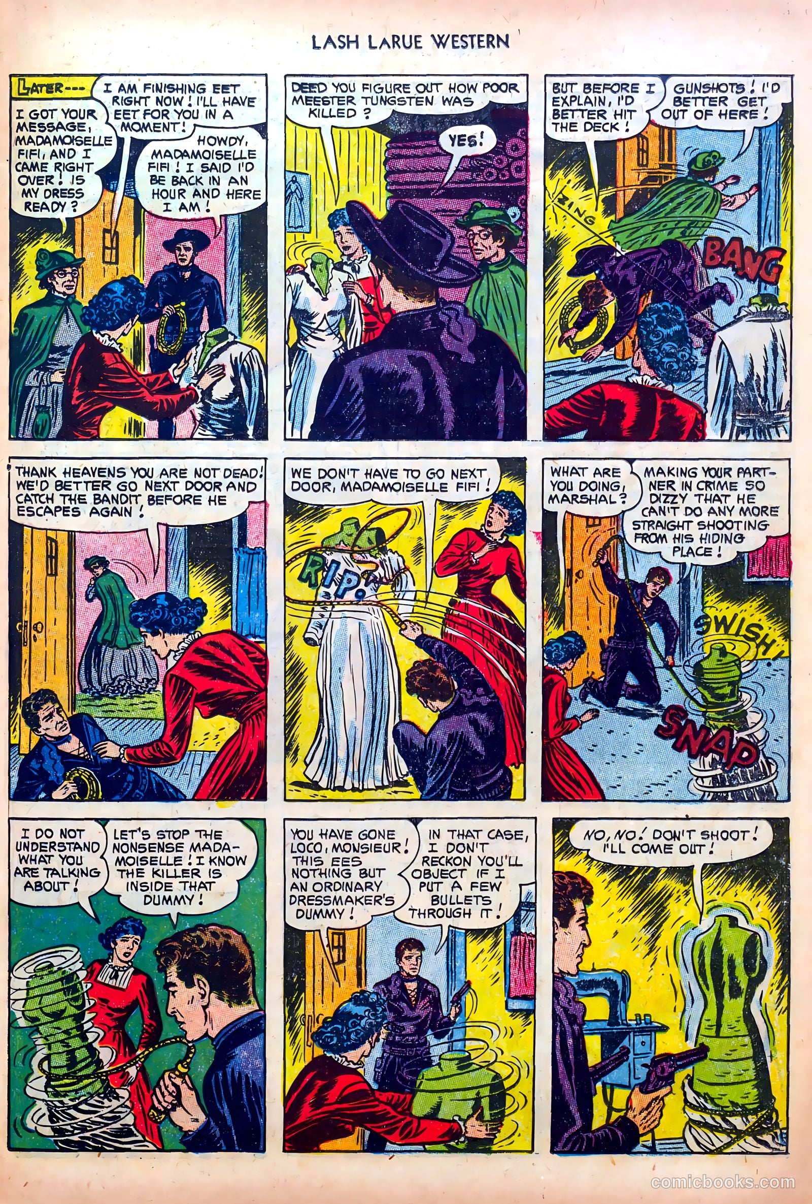 Lash LaRue Western #39 (1953) — page 11 of 36