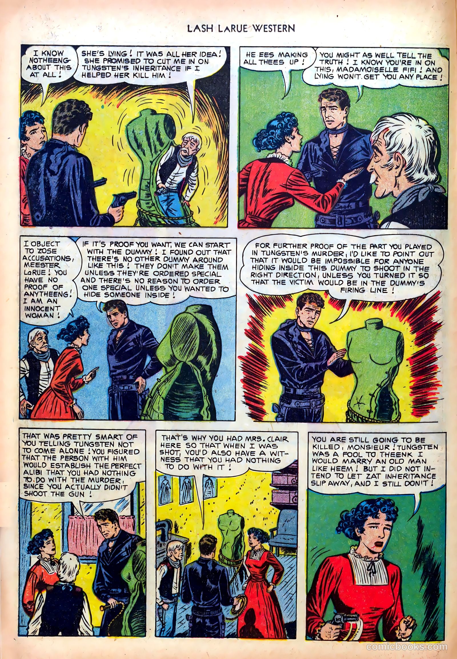Lash LaRue Western #39 (1953) — page 12 of 36