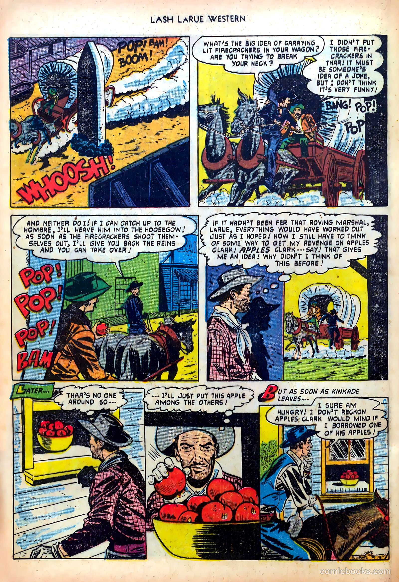 Lash LaRue Western #39 (1953) — page 20 of 36