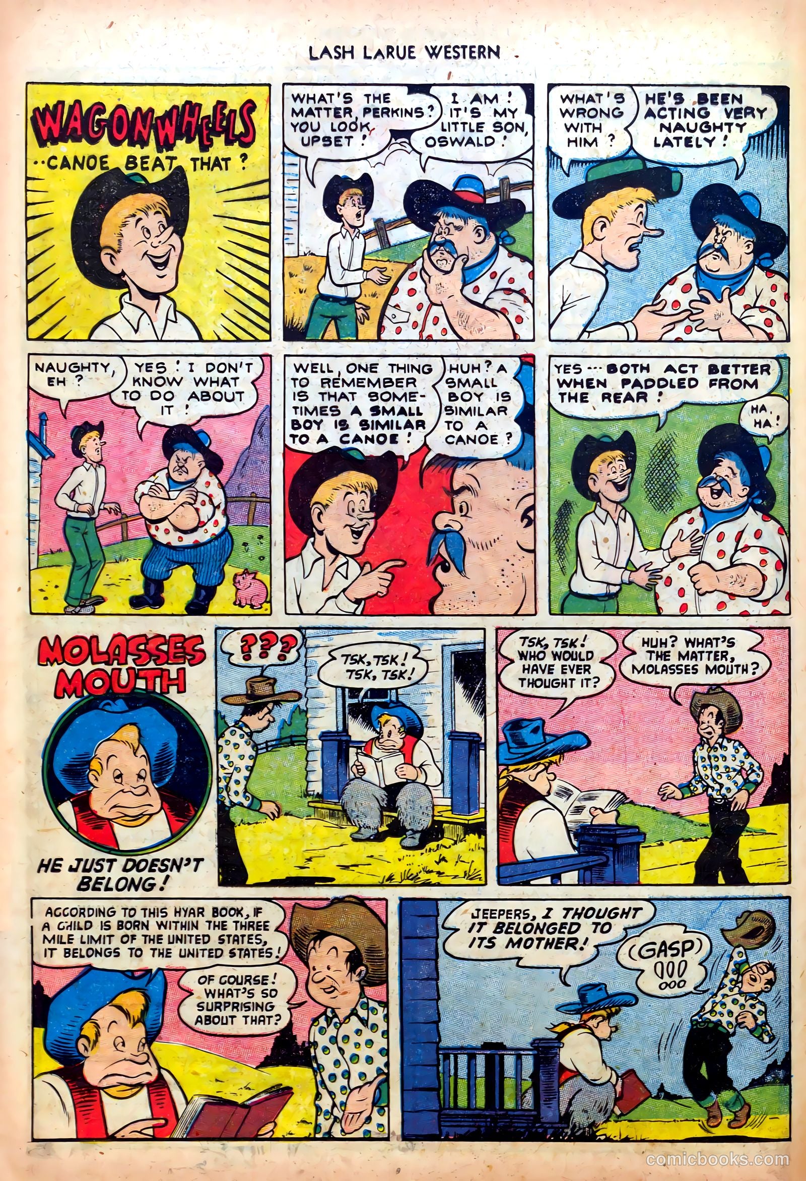 Lash LaRue Western #39 (1953) — page 24 of 36