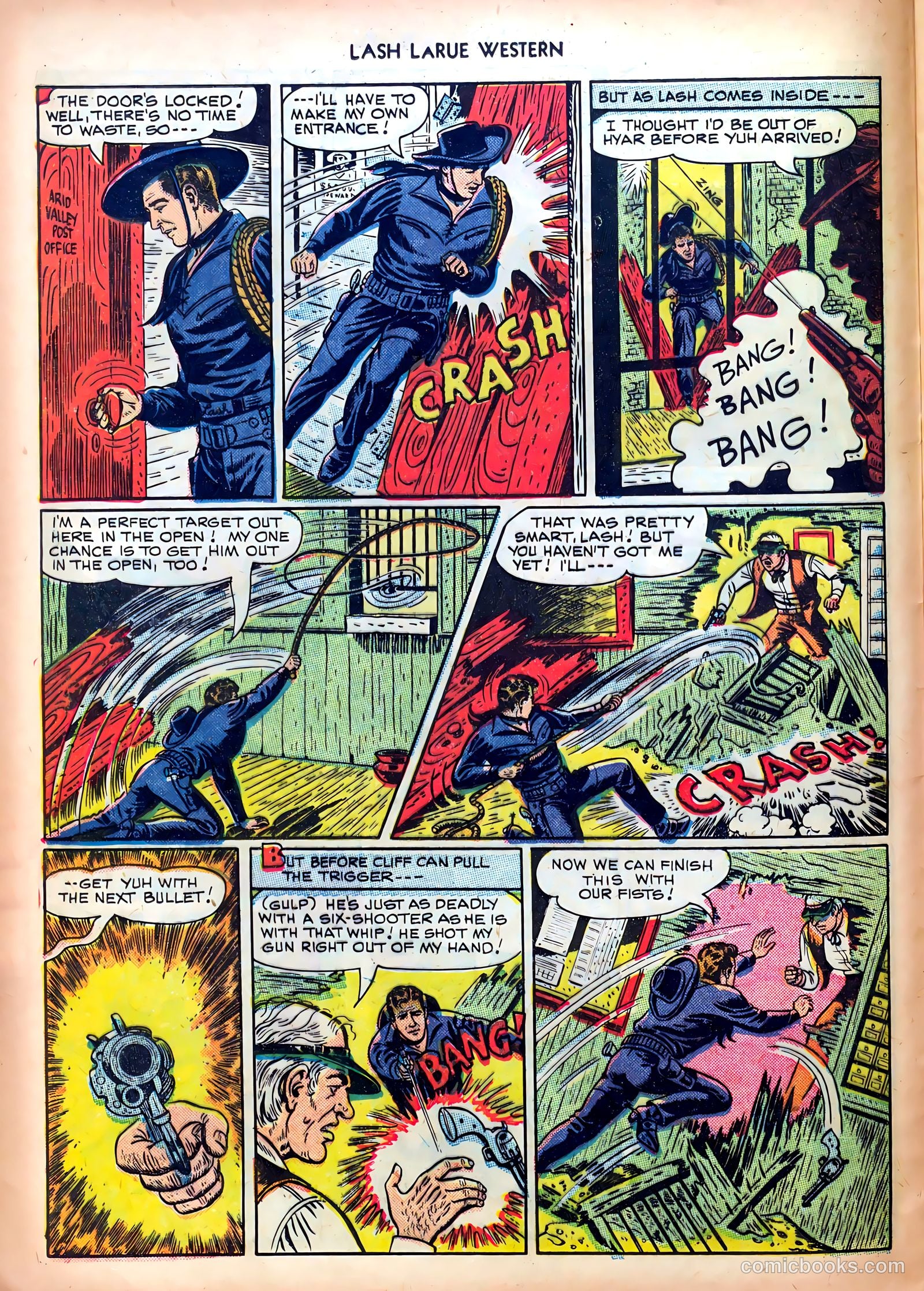 Lash LaRue Western #4 (1950) — page 12 of 36
