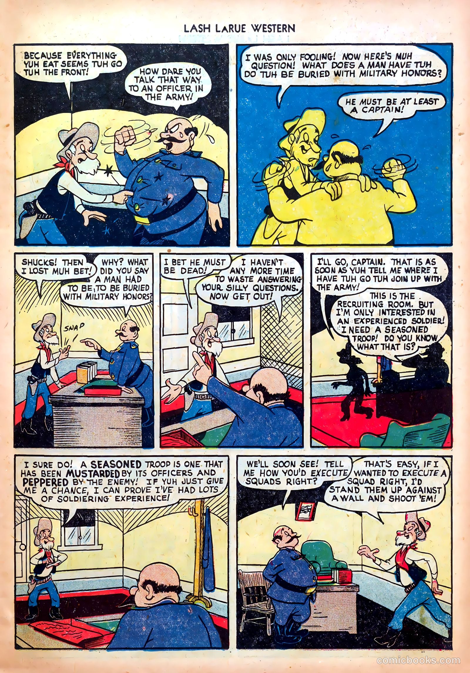 Lash LaRue Western #4 (1950) — page 15 of 36