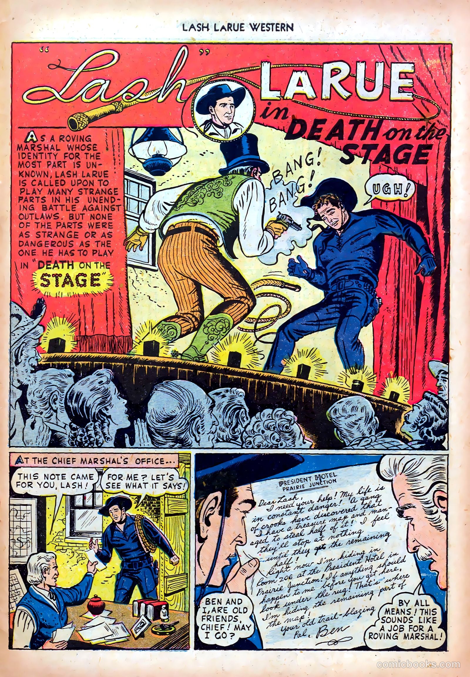 Lash LaRue Western #4 (1950) — page 27 of 36
