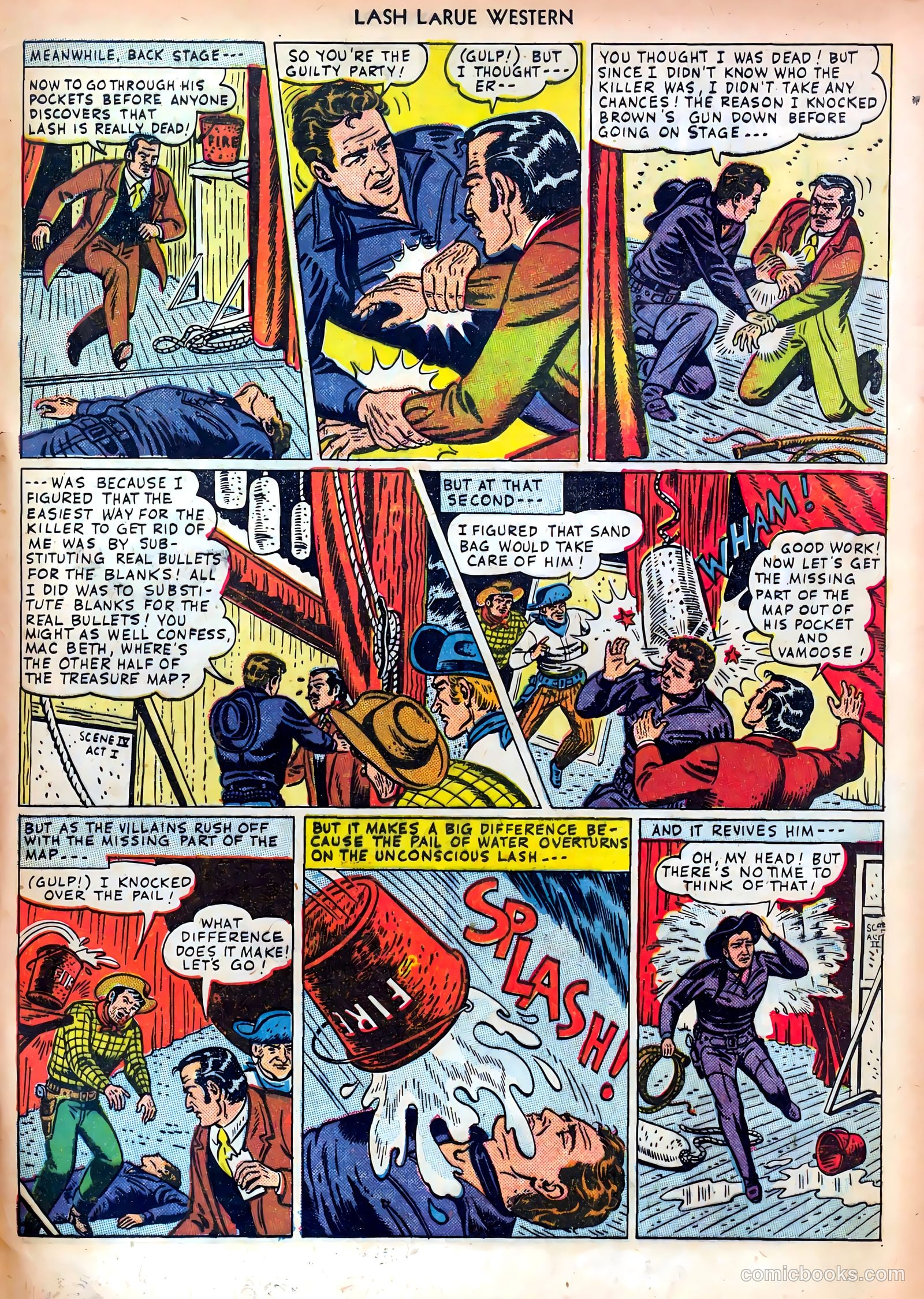 Lash LaRue Western #4 (1950) — page 33 of 36