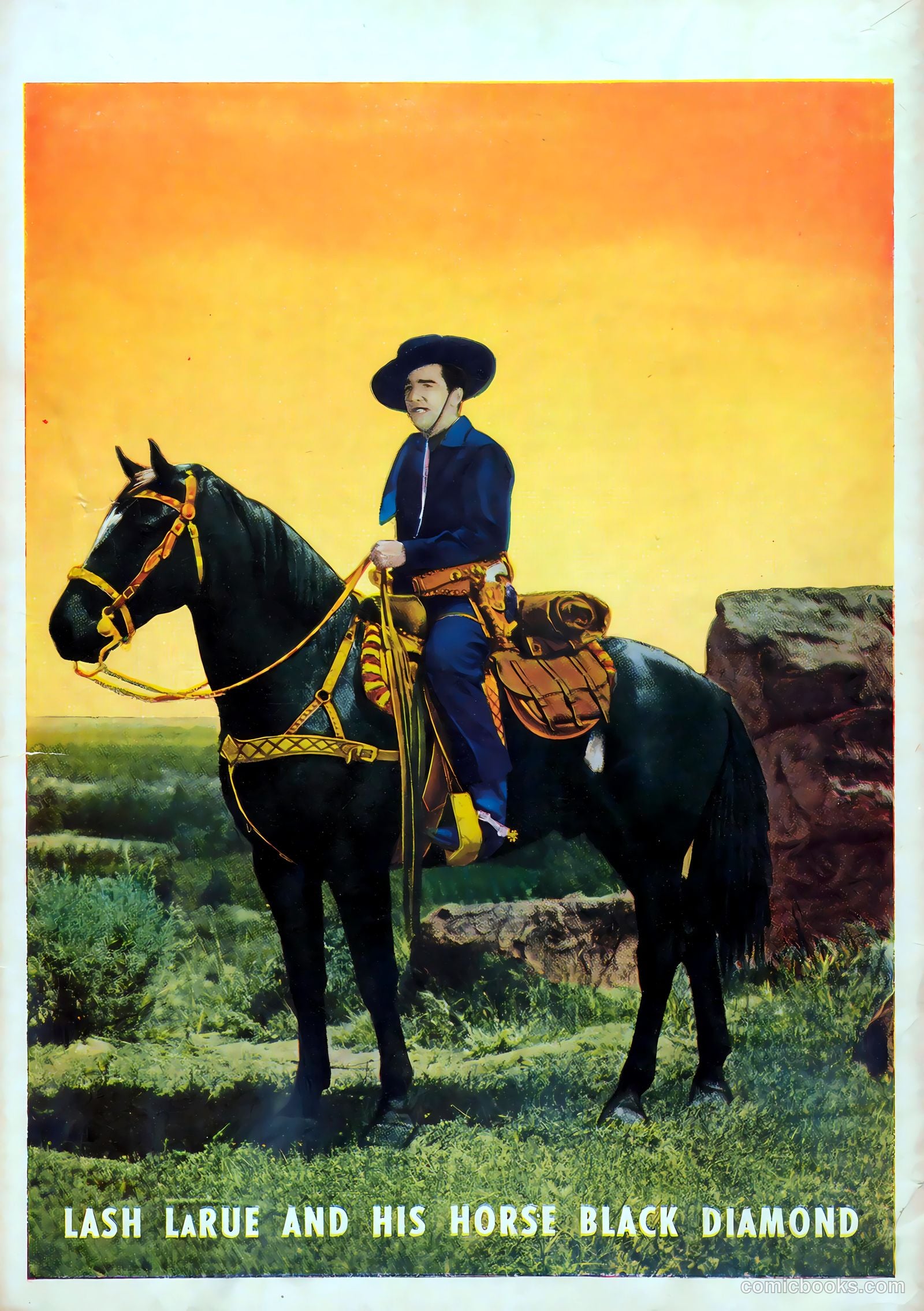 Lash LaRue Western #4 (1950) — page 36 of 36