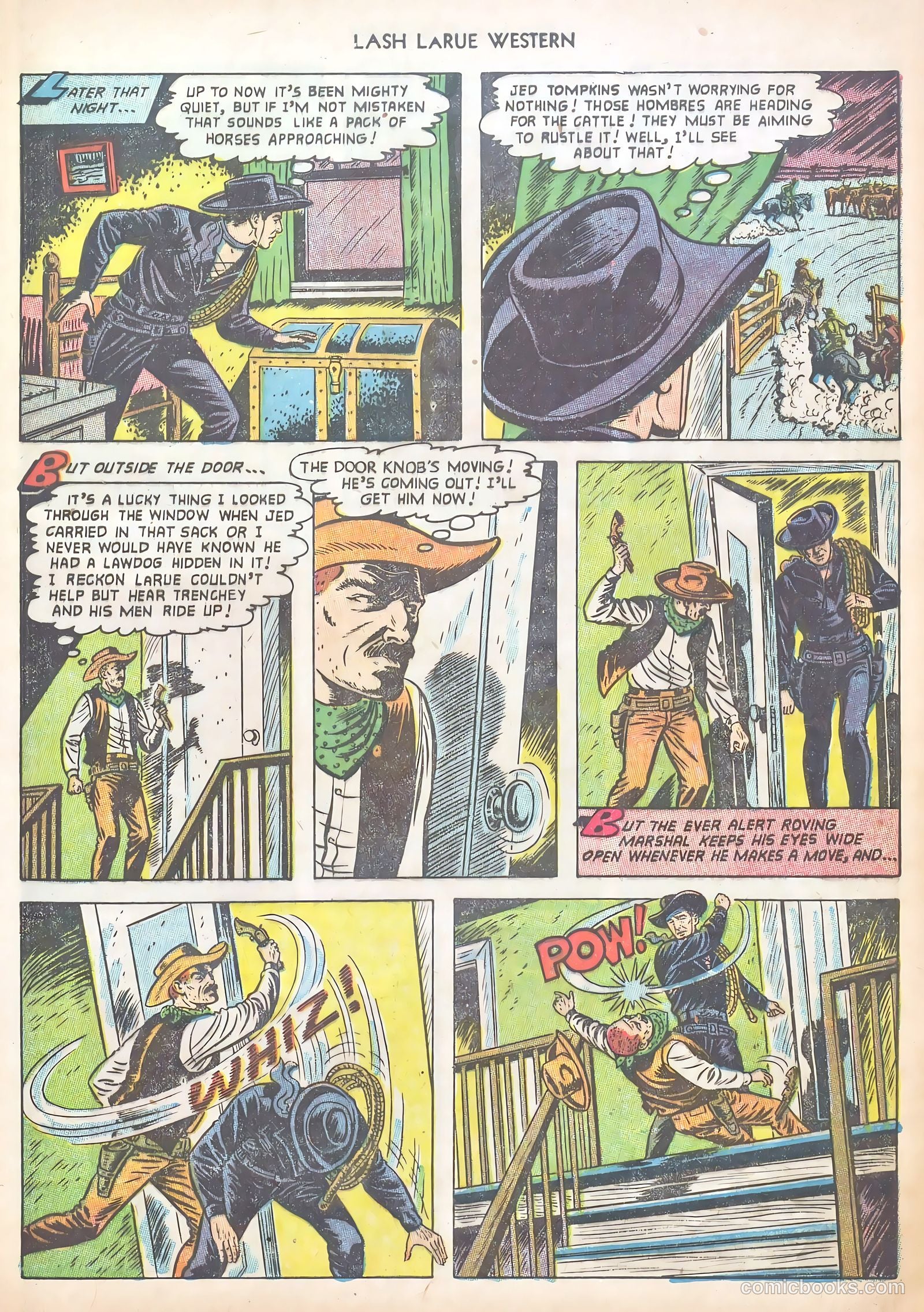 Lash LaRue Western #40 (1953) — page 5 of 37