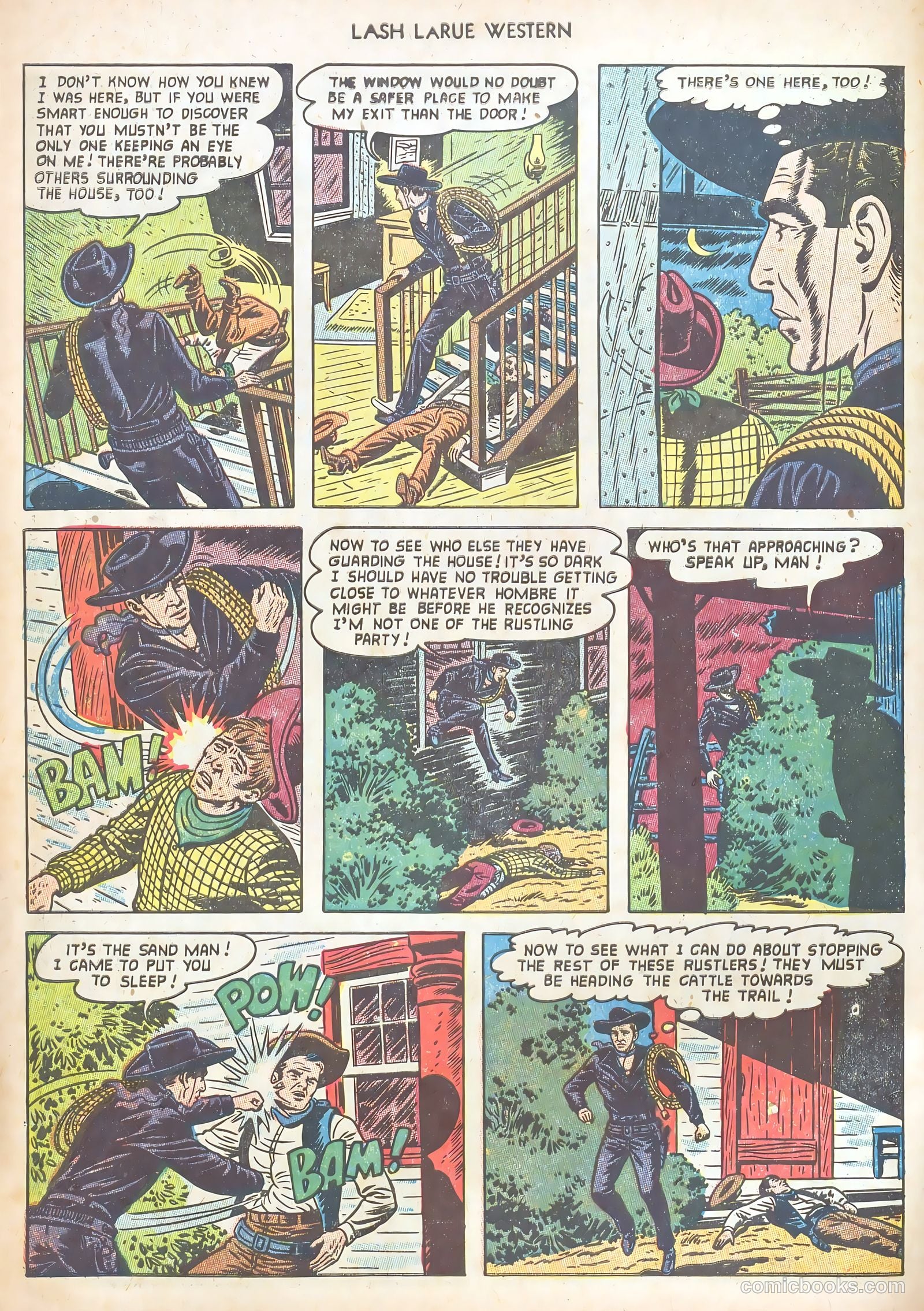 Lash LaRue Western #40 (1953) — page 6 of 37