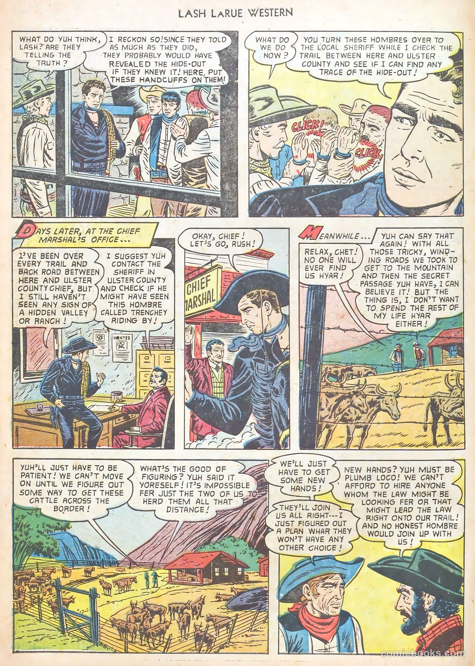Lash LaRue Western #40 (1953) — page 10 of 37