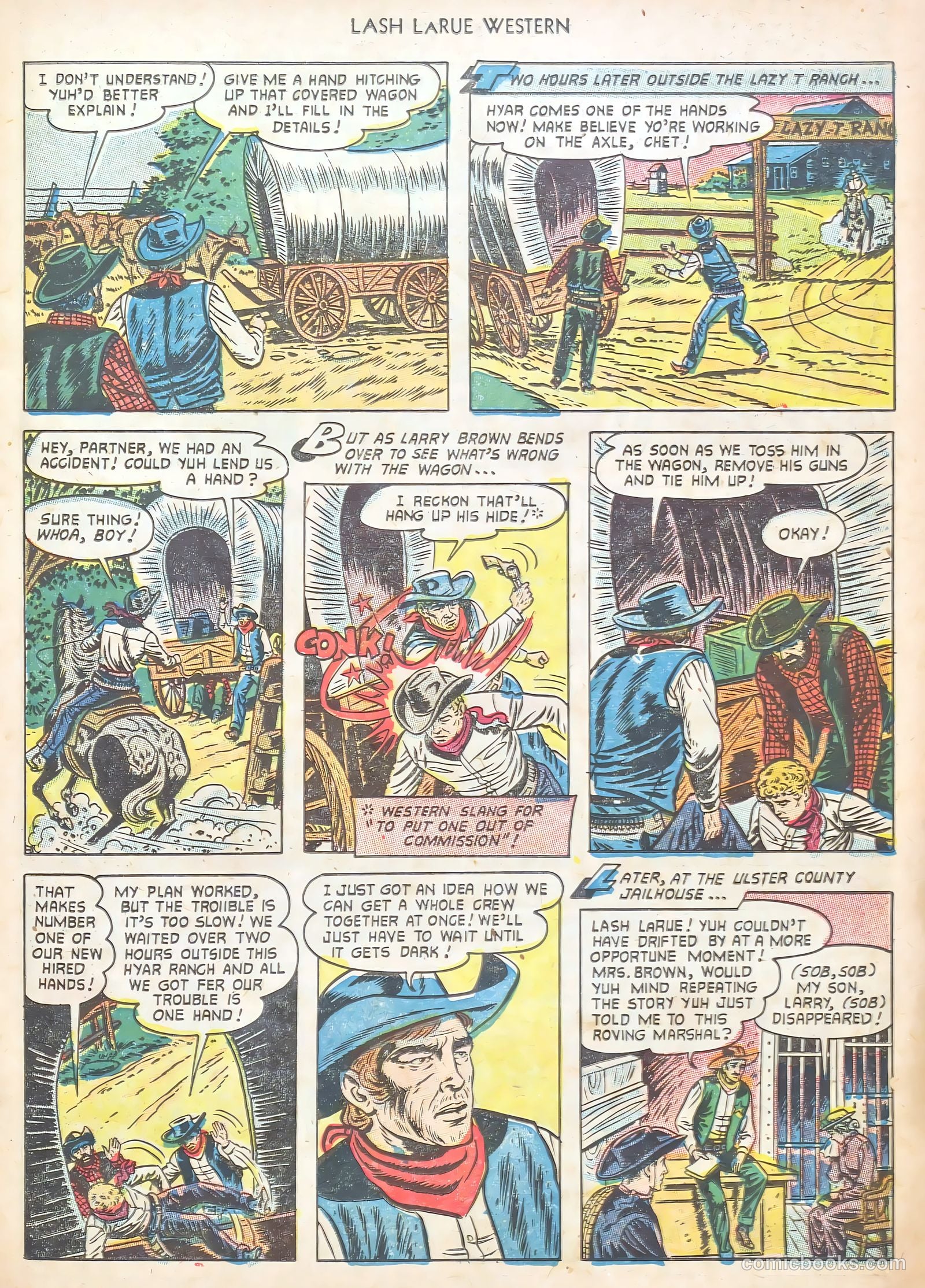 Lash LaRue Western #40 (1953) — page 11 of 37
