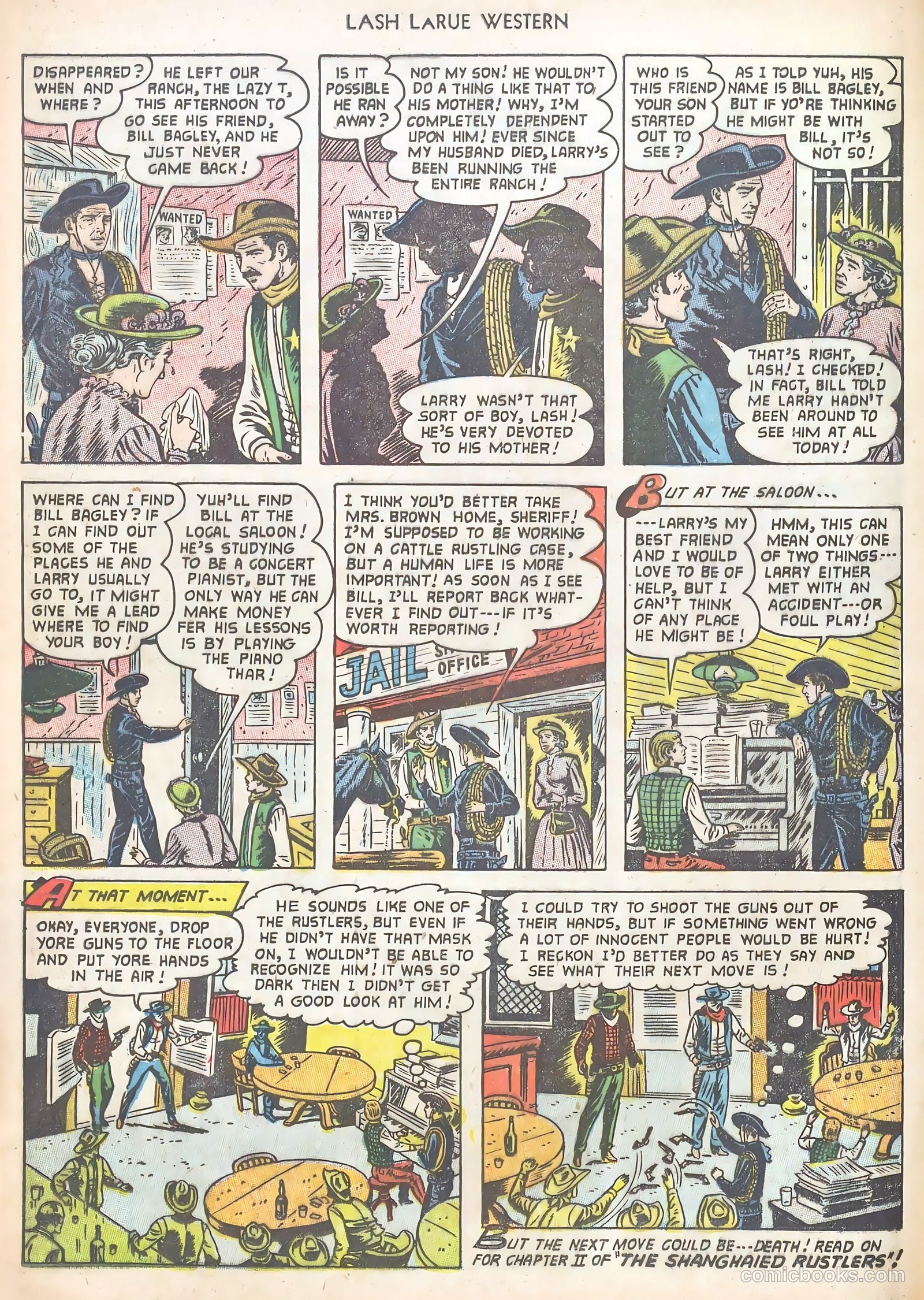 Lash LaRue Western #40 (1953) — page 12 of 37