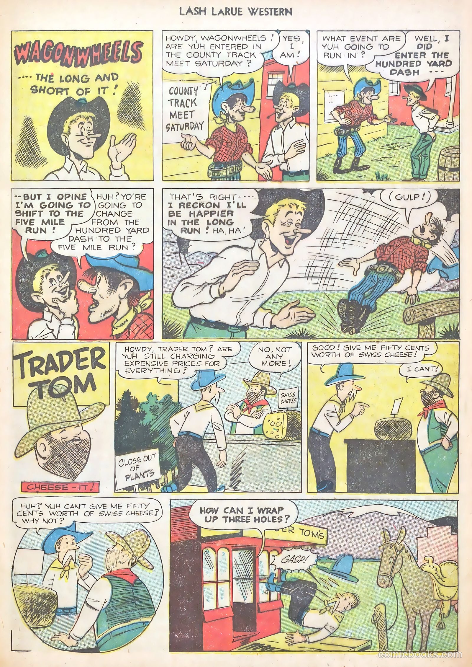 Lash LaRue Western #40 (1953) — page 13 of 37