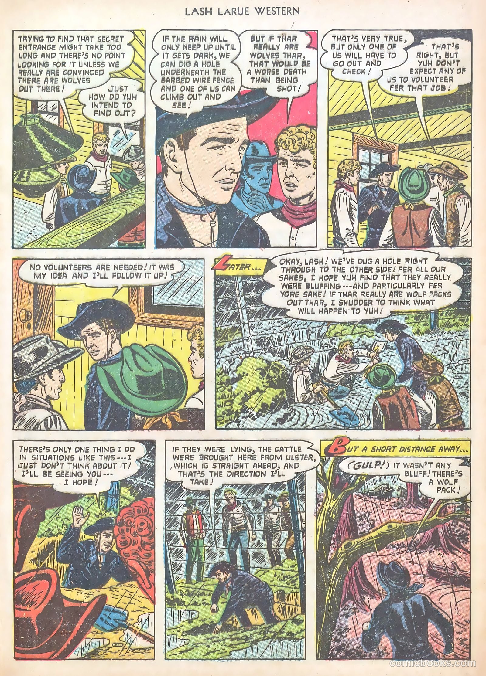 Lash LaRue Western #40 (1953) — page 17 of 37