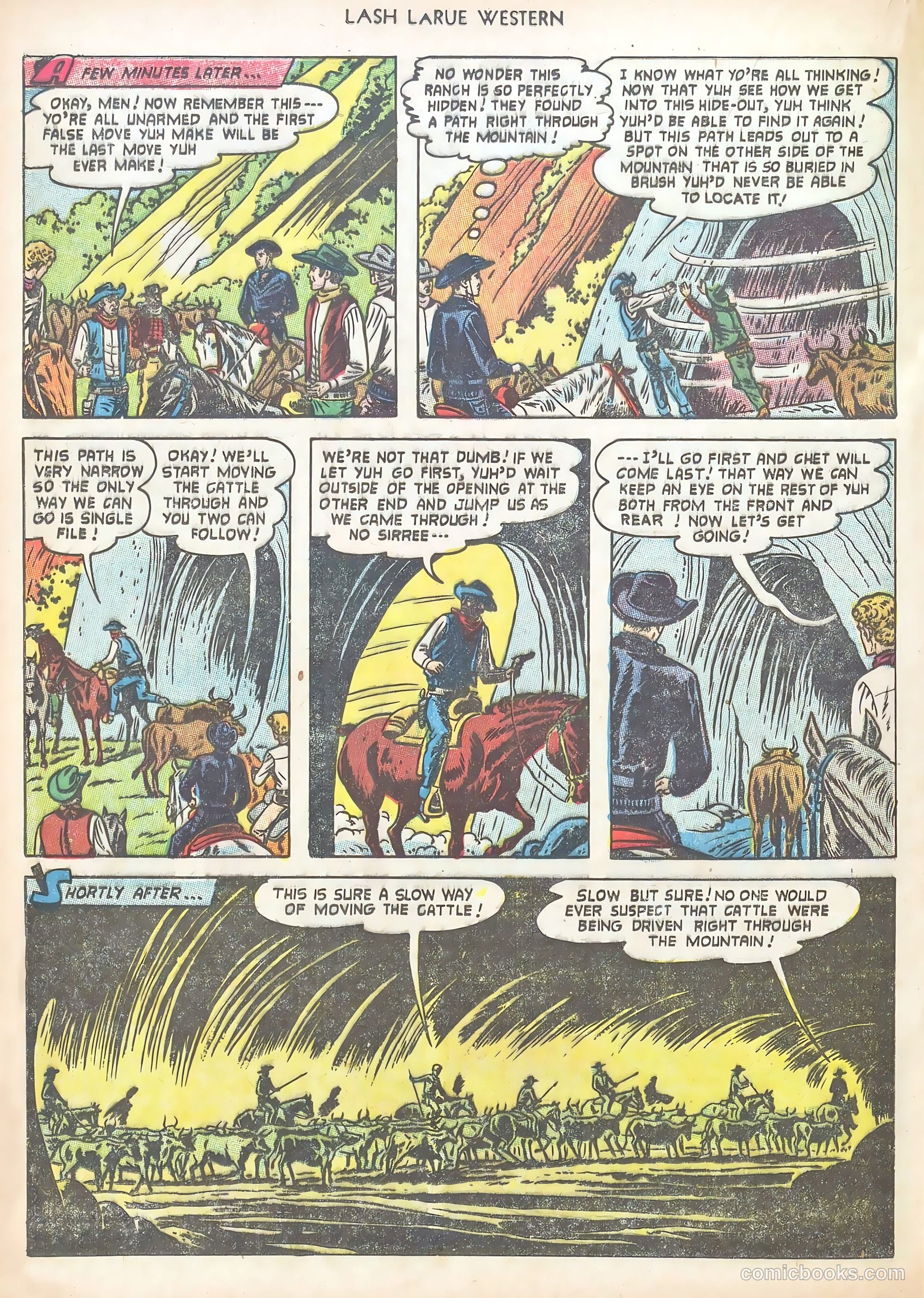 Lash LaRue Western #40 (1953) — page 20 of 37