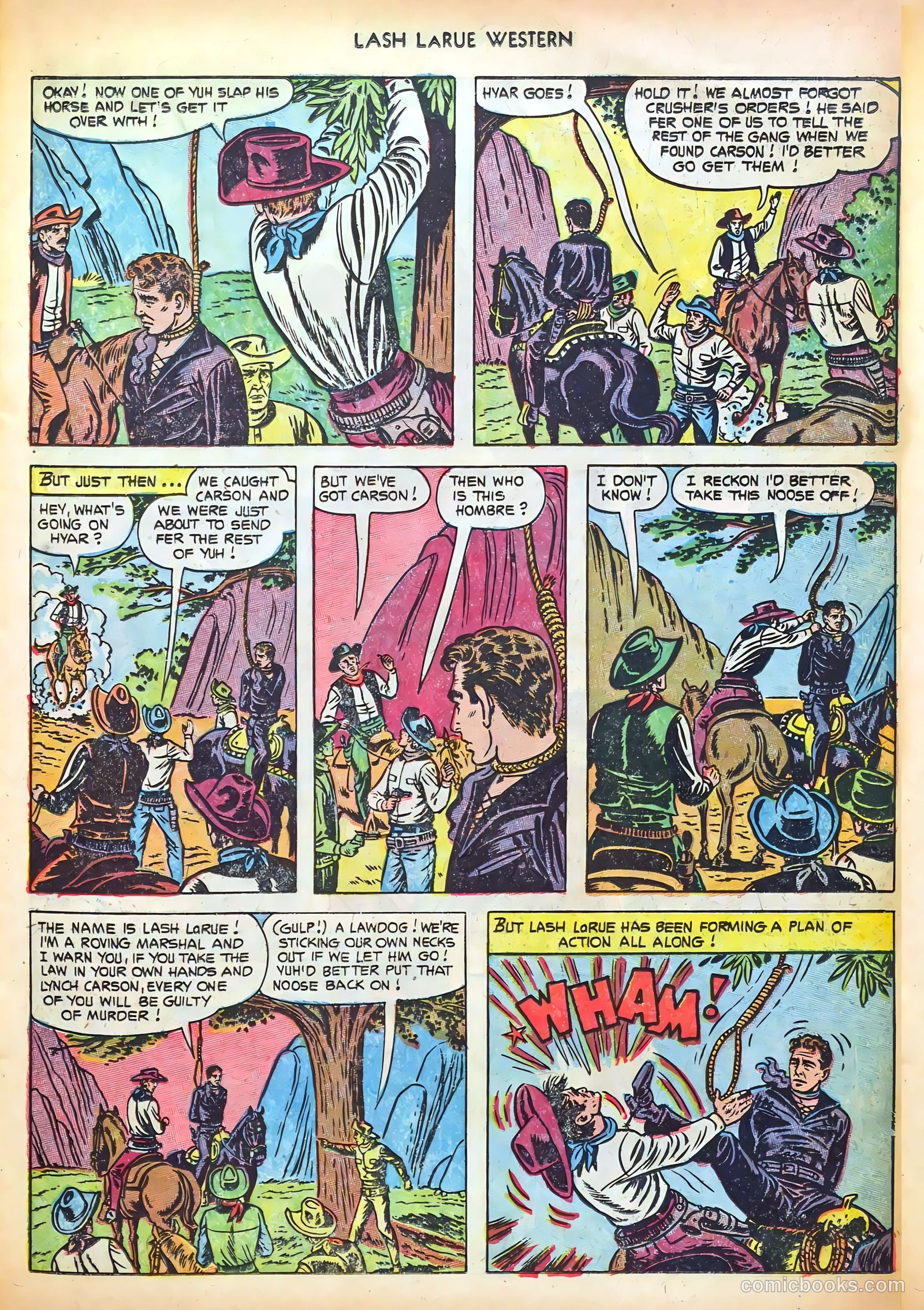 Lash LaRue Western #41 (1953) — page 11 of 36