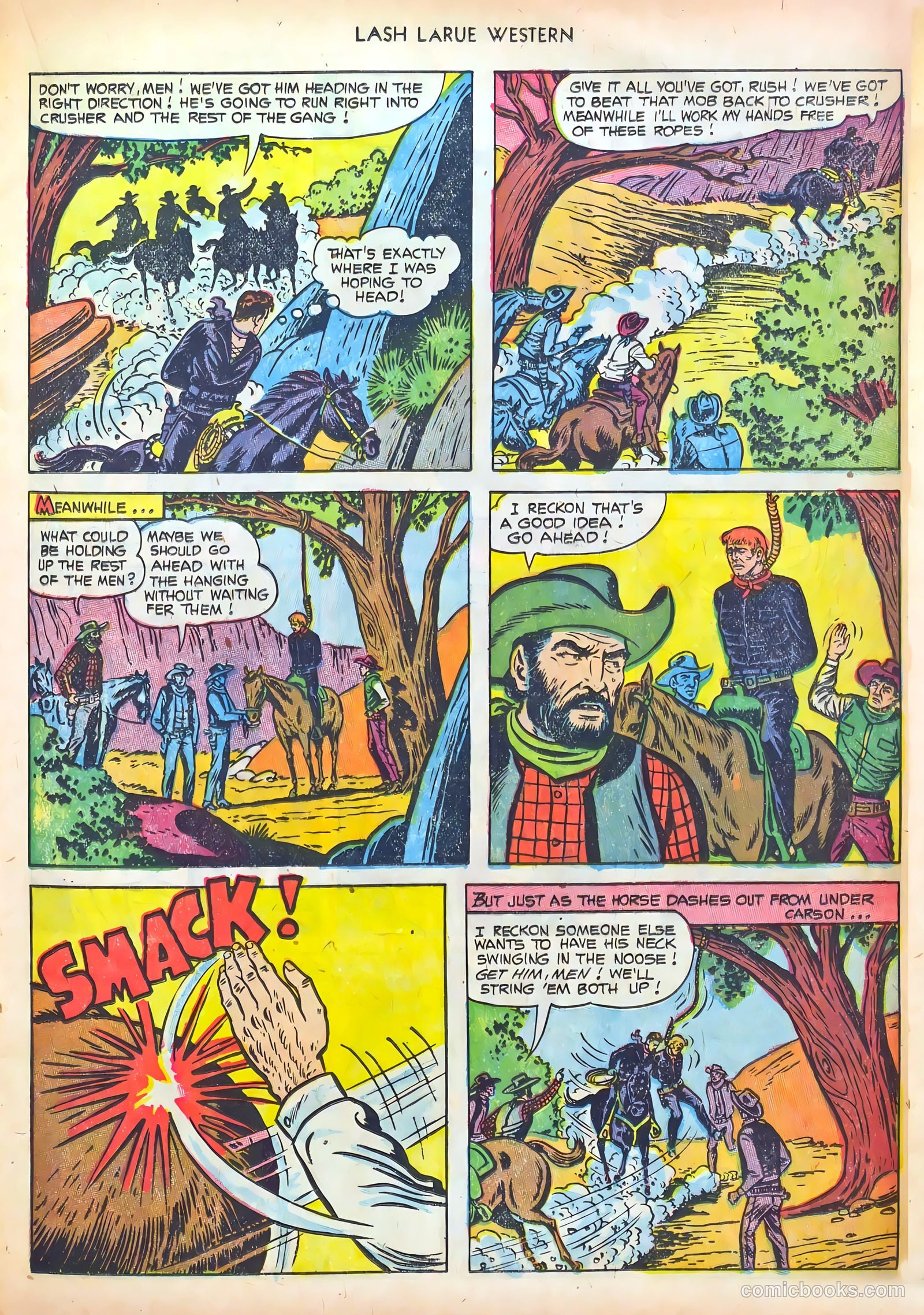 Lash LaRue Western #41 (1953) — page 13 of 36