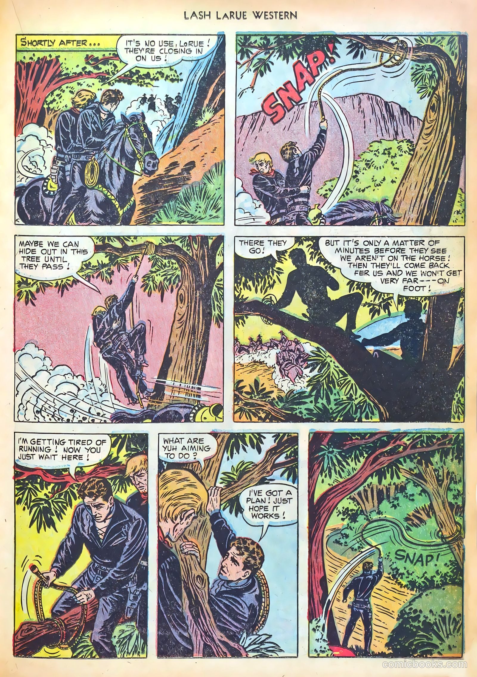 Lash LaRue Western #41 (1953) — page 15 of 36