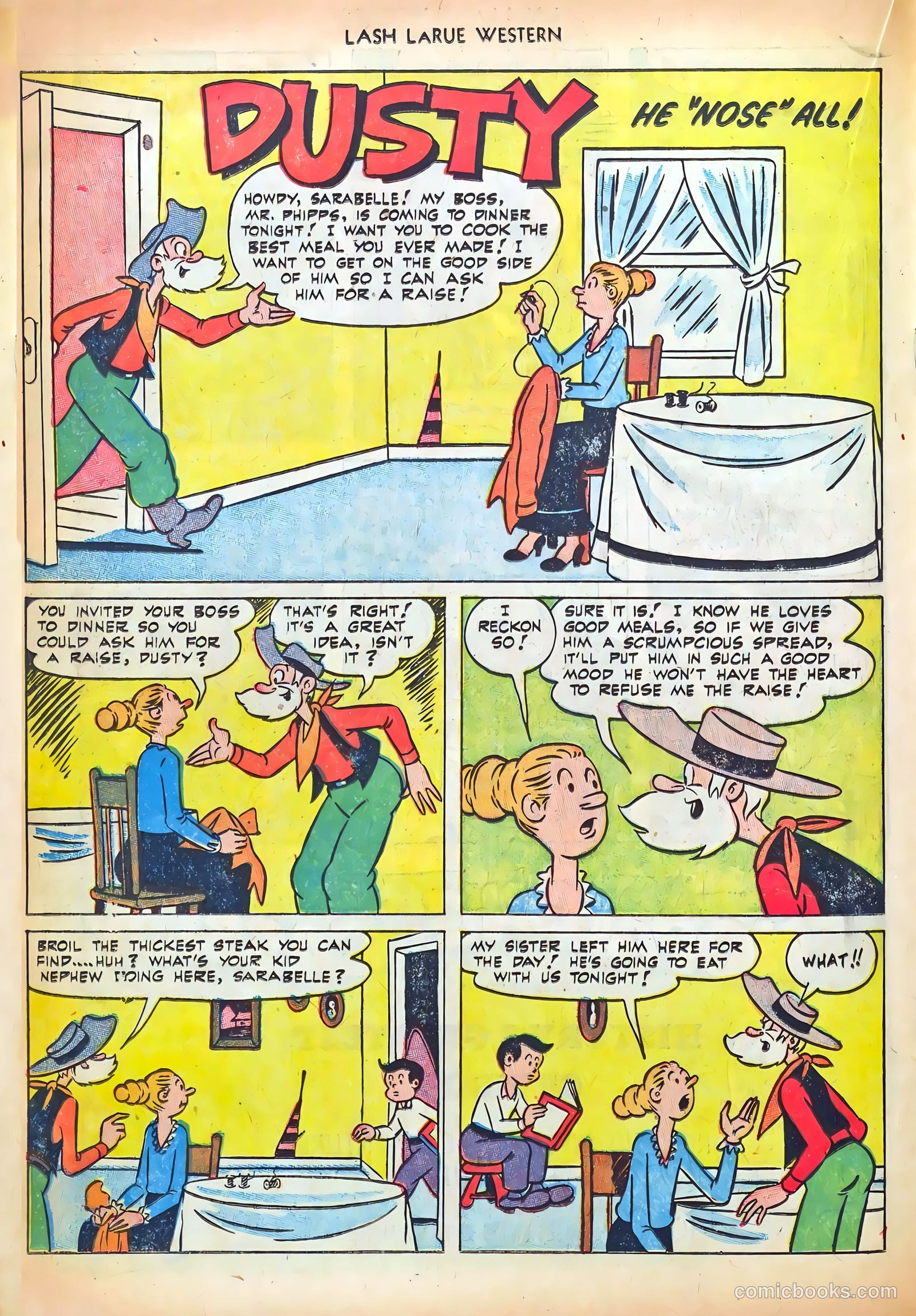 Lash LaRue Western #41 (1953) — page 18 of 36