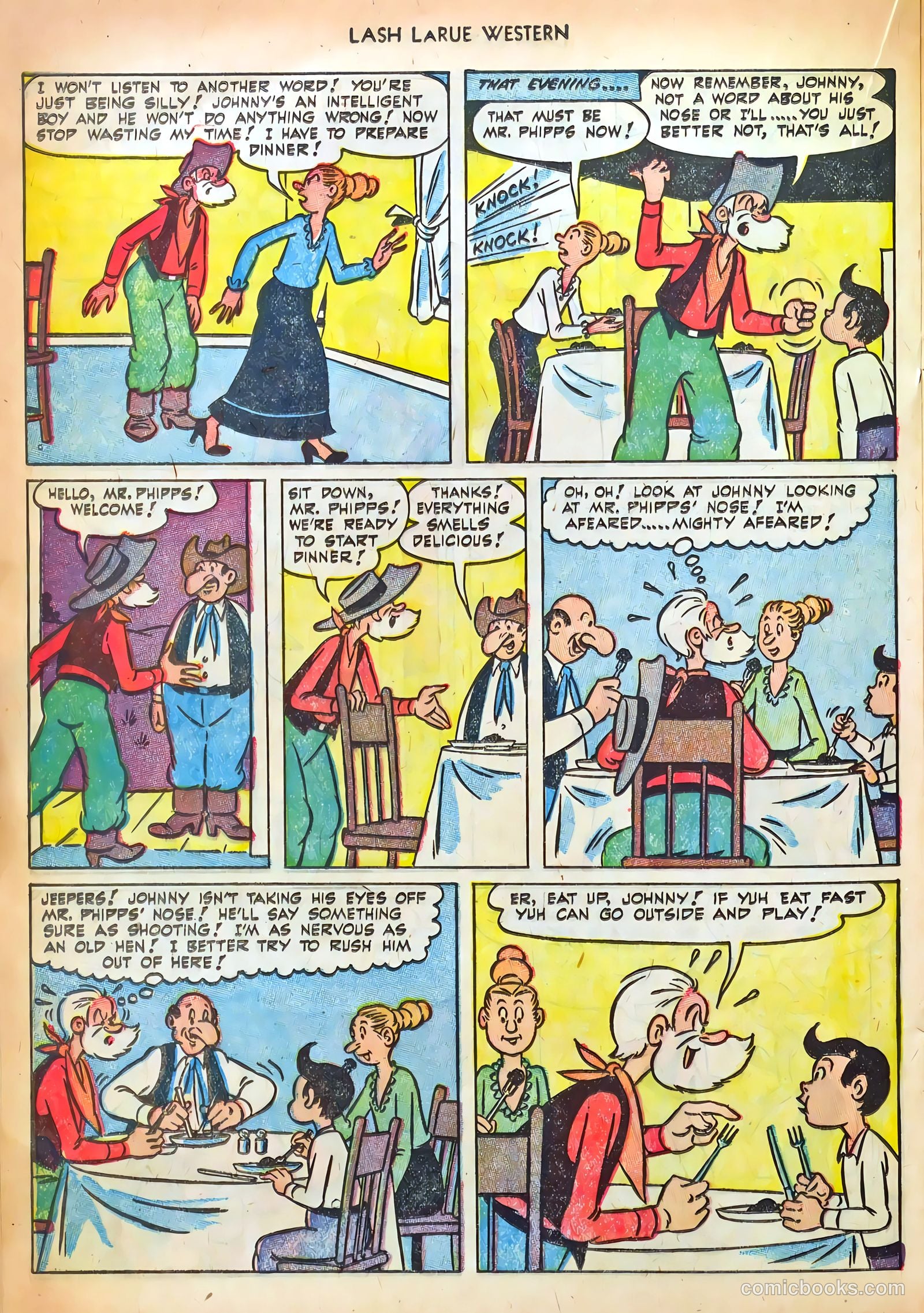 Lash LaRue Western #41 (1953) — page 20 of 36