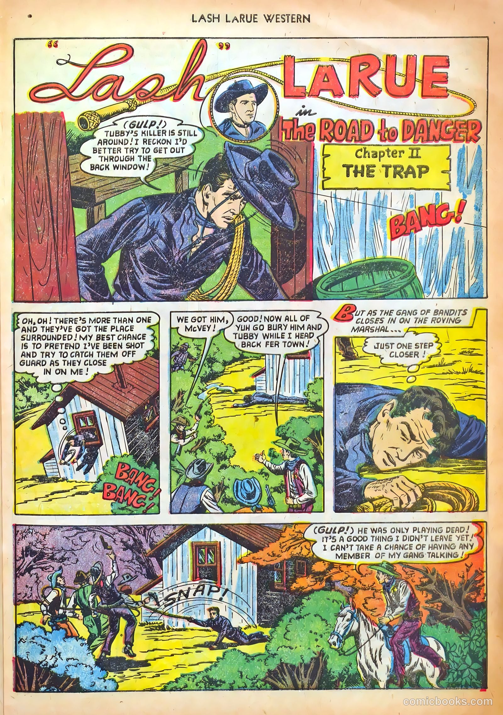Lash LaRue Western #41 (1953) — page 29 of 36