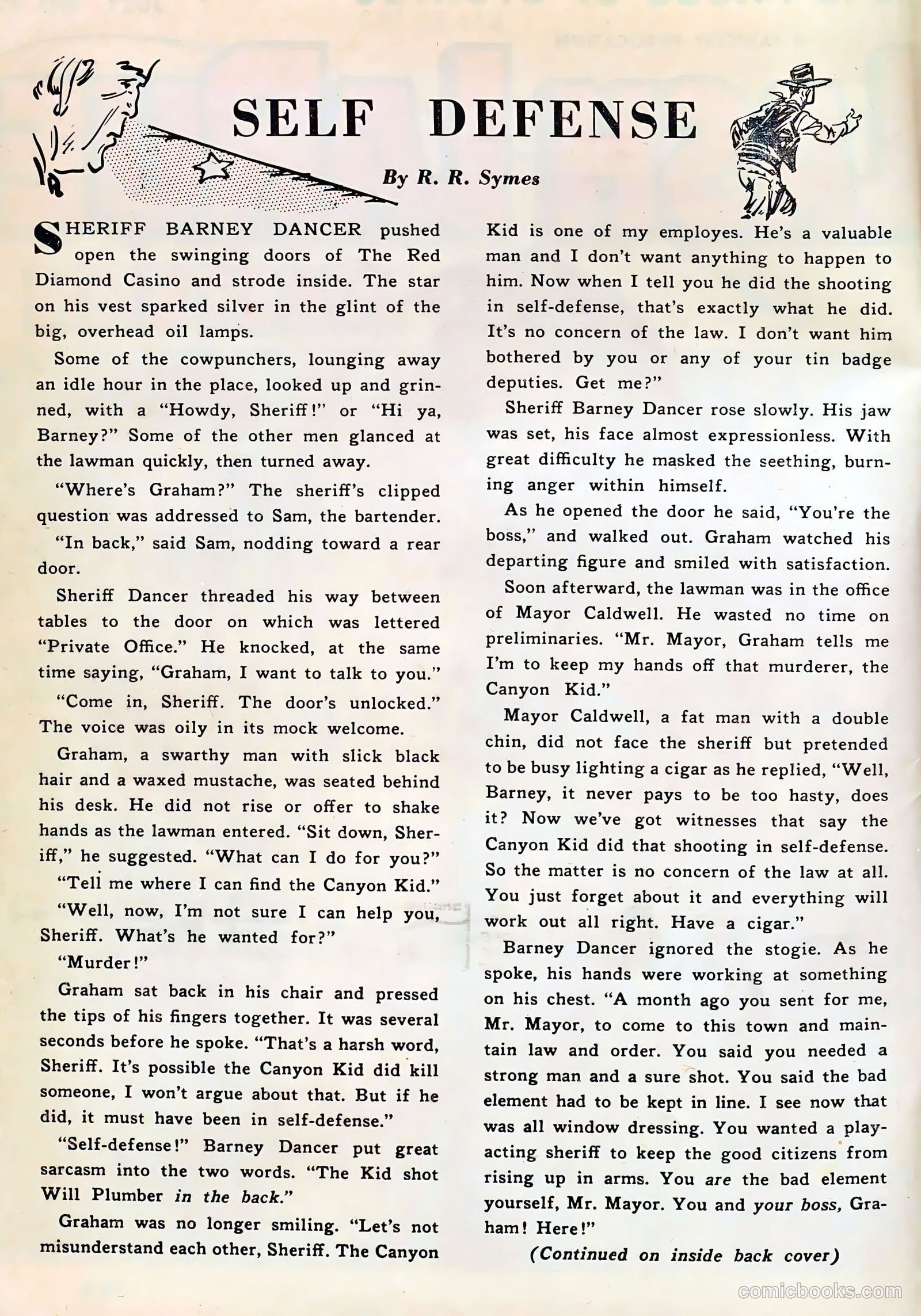 Lash LaRue Western #42 (1953) — page 2 of 36