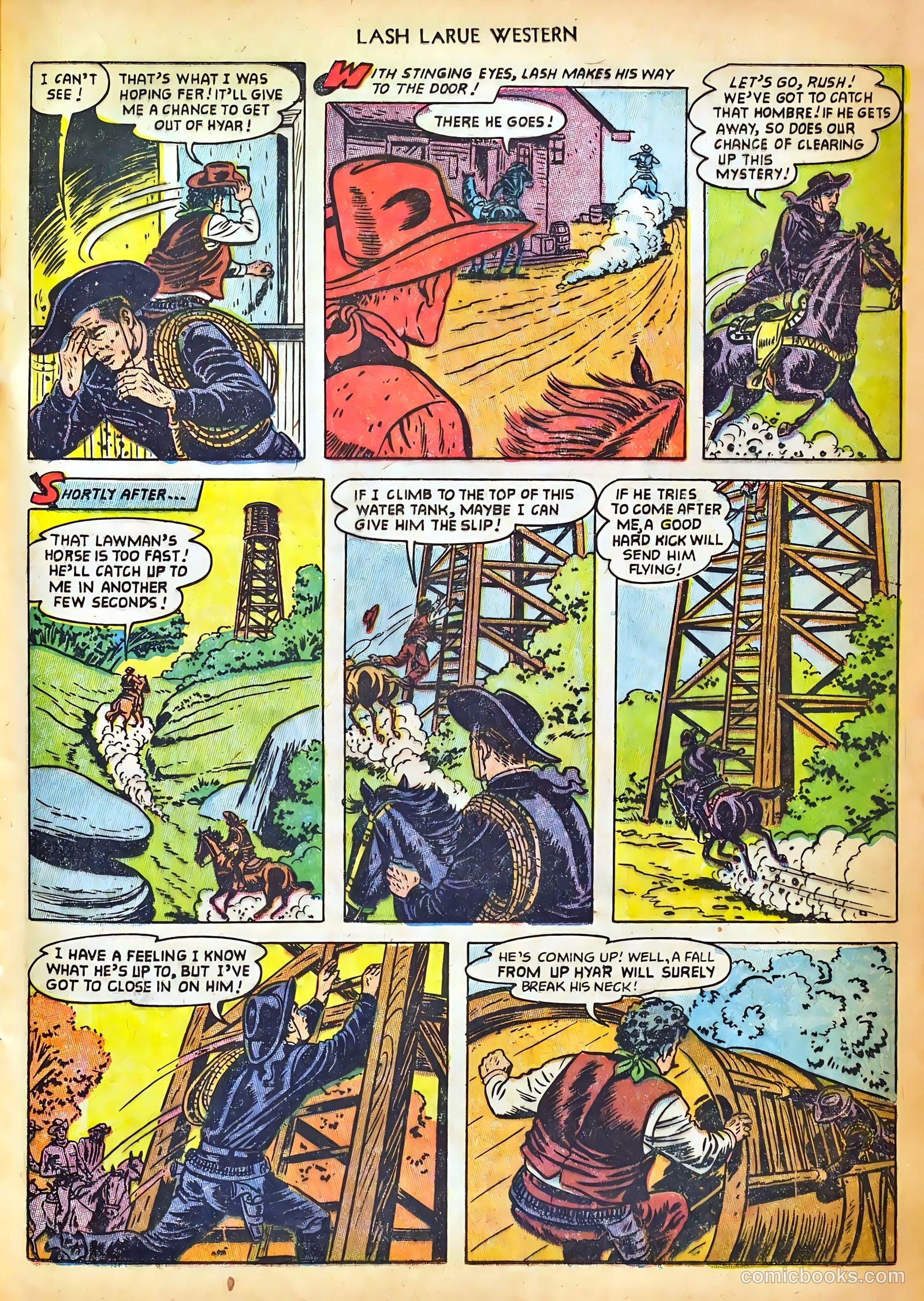 Lash LaRue Western #42 (1953) — page 17 of 36