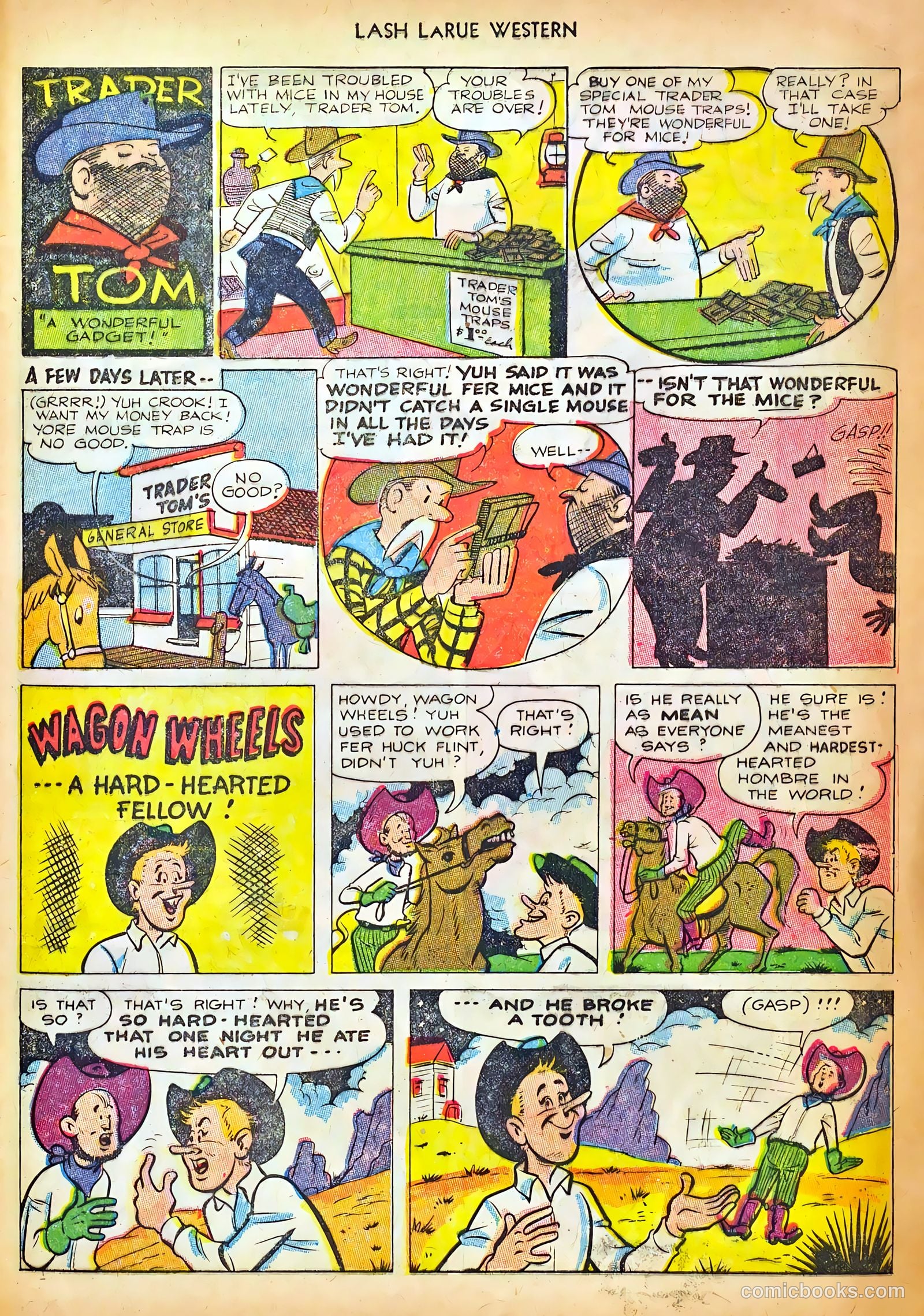 Lash LaRue Western #42 (1953) — page 29 of 36