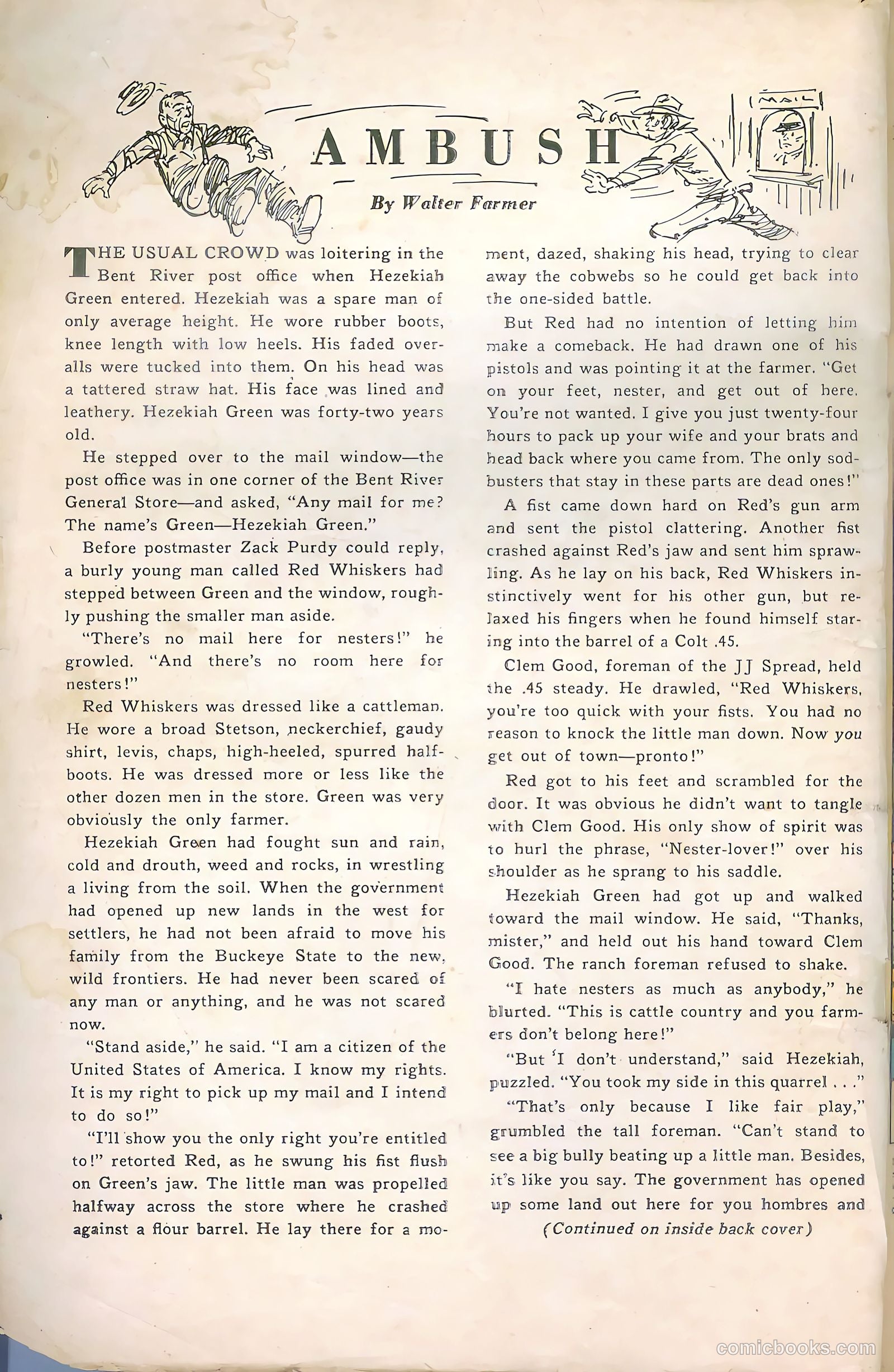 Lash LaRue Western #43 (1953) — page 2 of 36