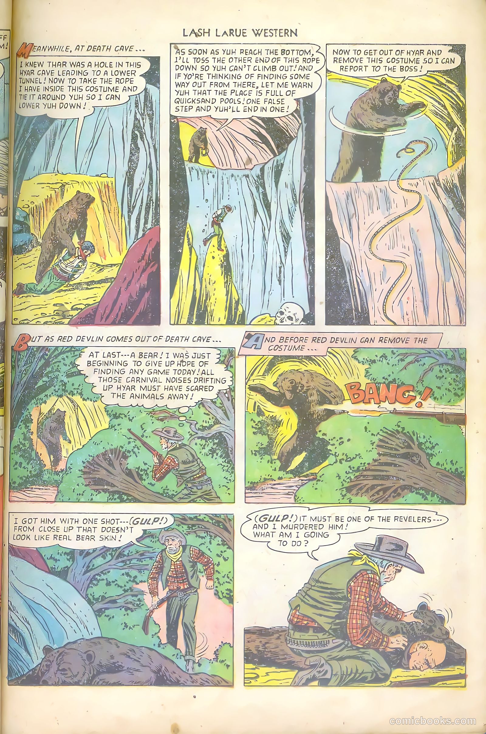 Lash LaRue Western #43 (1953) — page 11 of 36