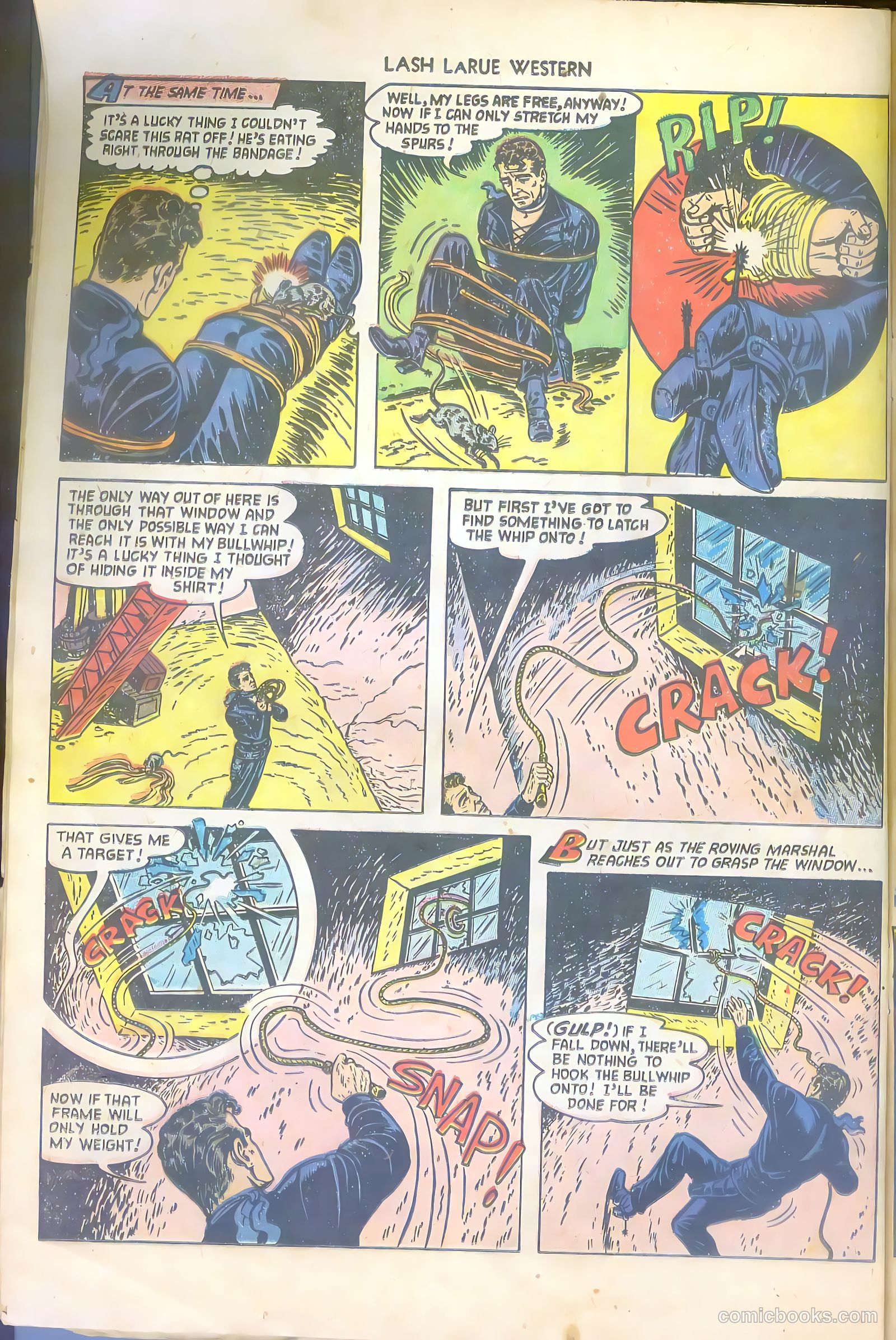 Lash LaRue Western #43 (1953) — page 12 of 36