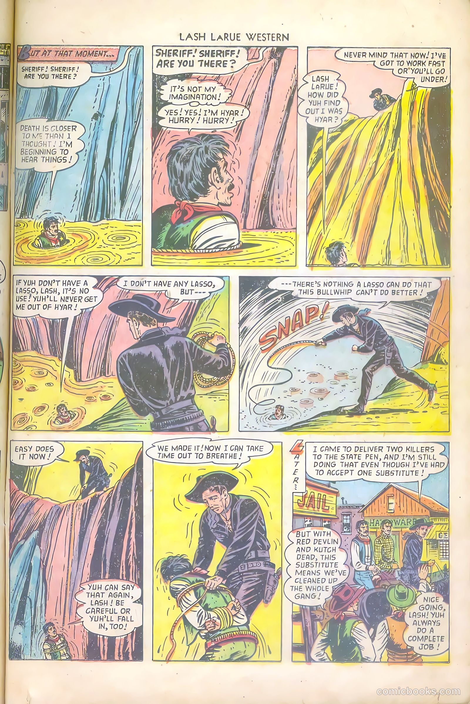 Lash LaRue Western #43 (1953) — page 15 of 36