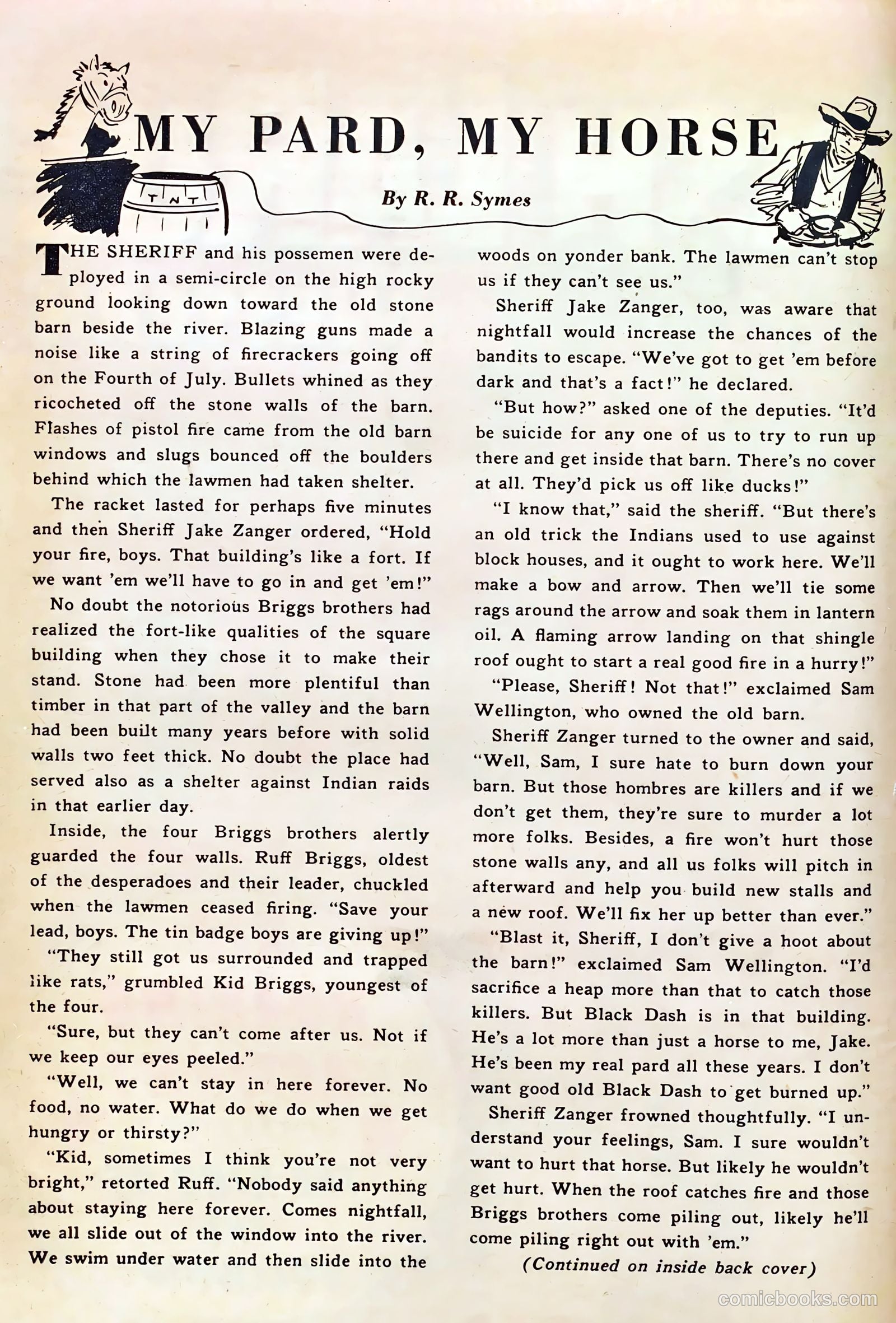 Lash LaRue Western #44 (1953) — page 2 of 36
