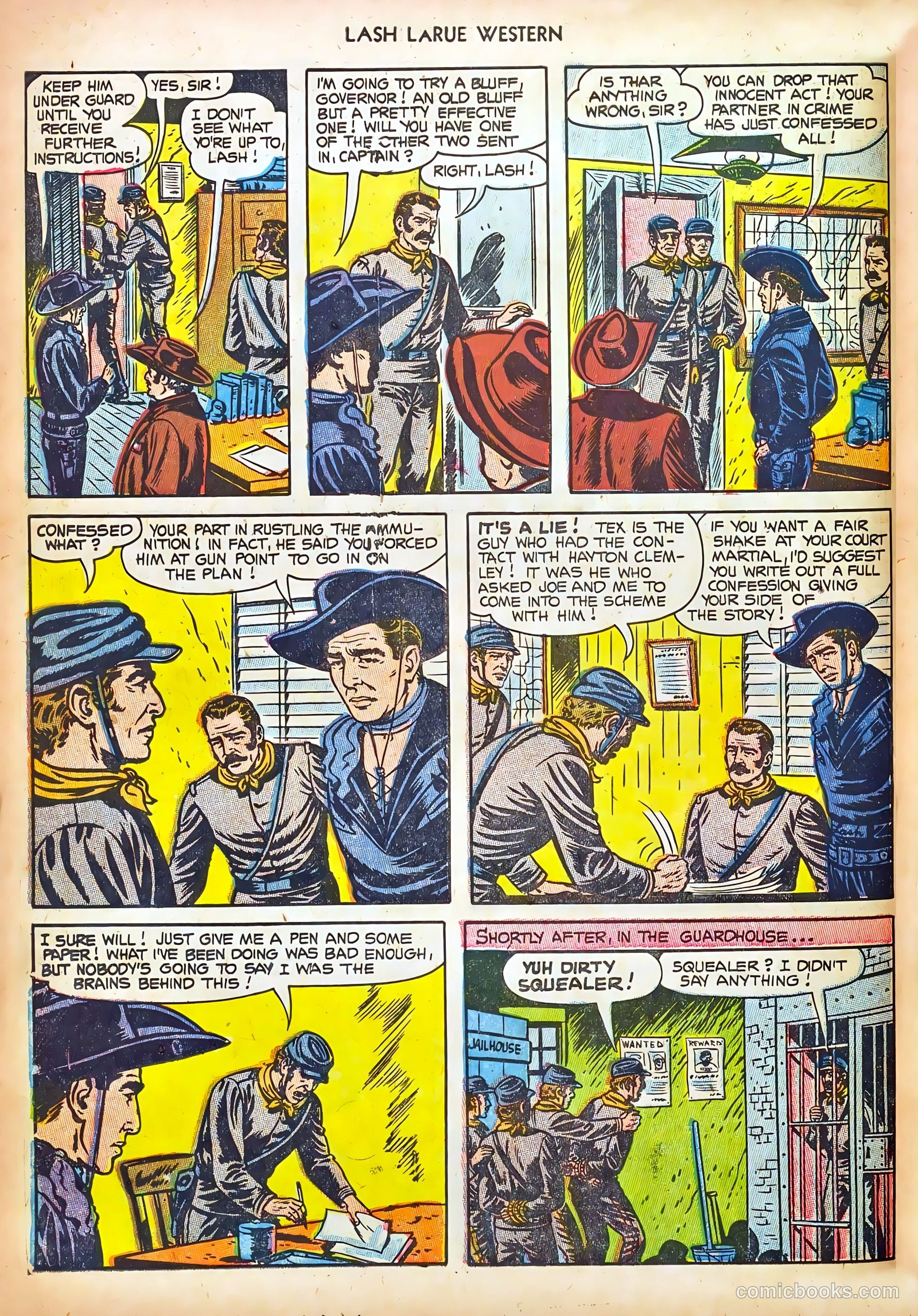 Lash LaRue Western #44 (1953) — page 10 of 36