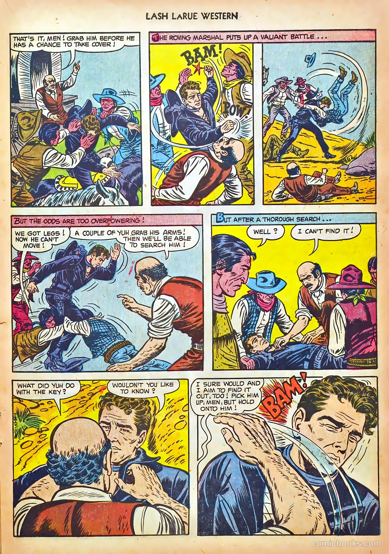 Lash LaRue Western #44 (1953) — page 15 of 36