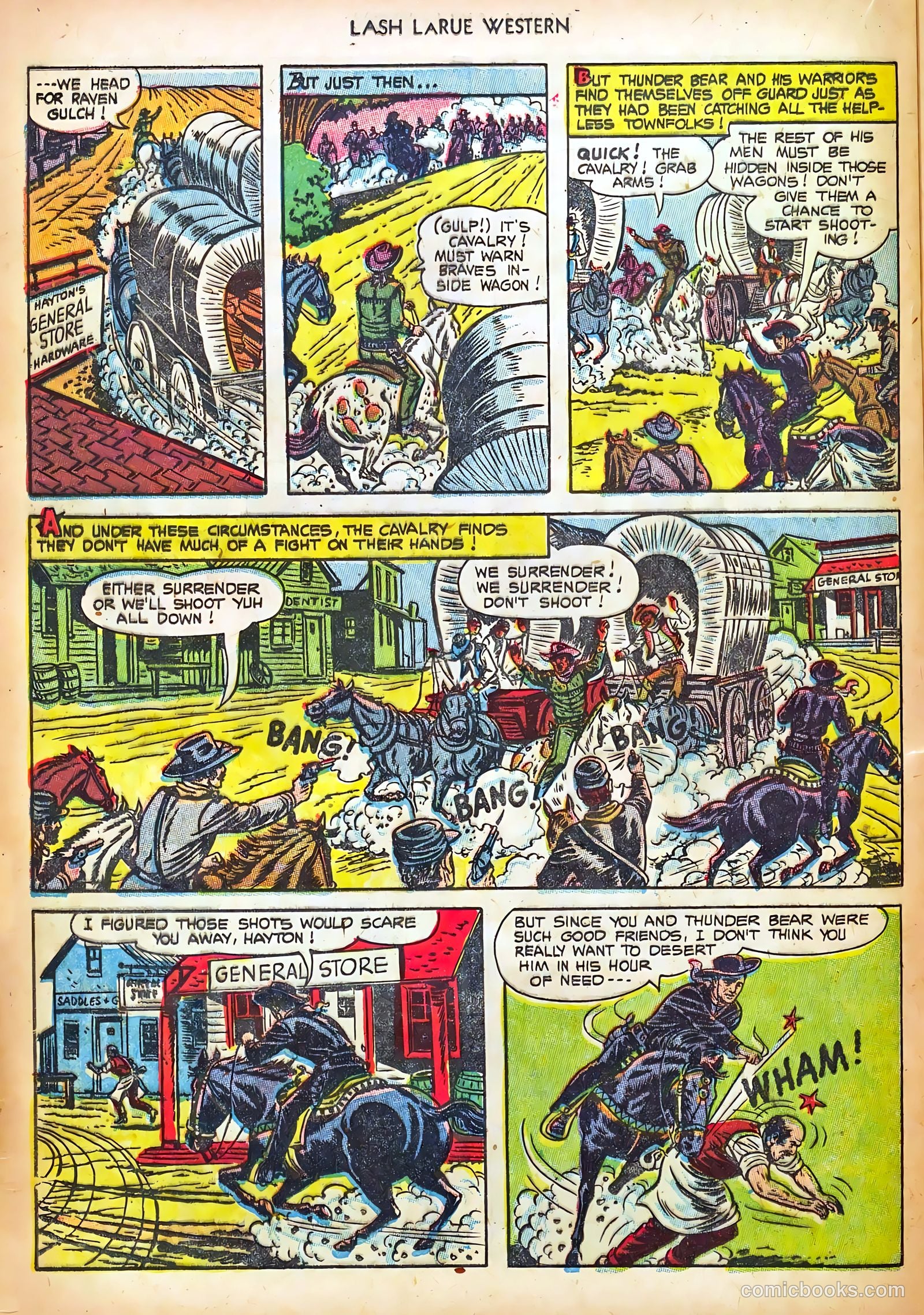 Lash LaRue Western #44 (1953) — page 20 of 36