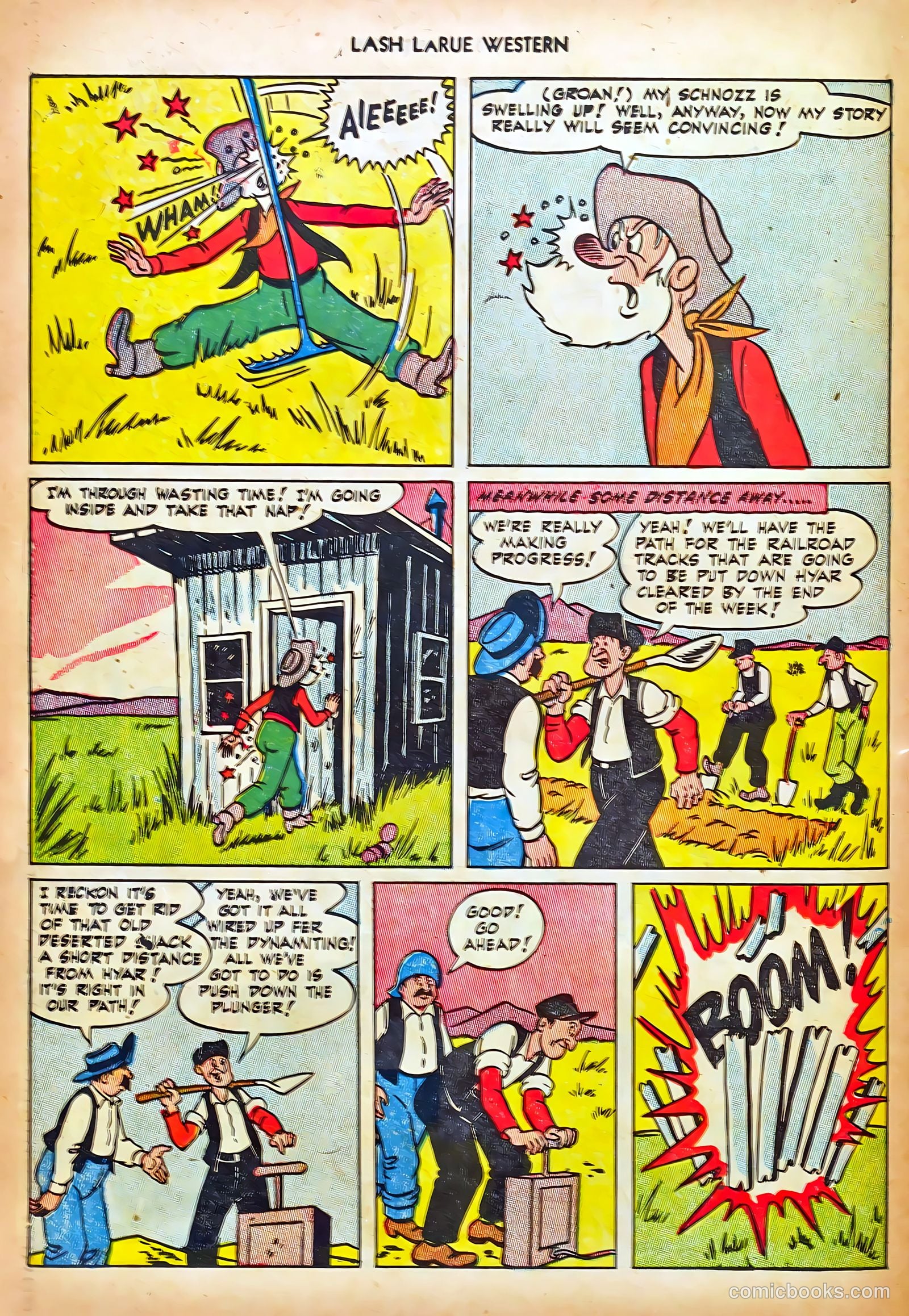Lash LaRue Western #44 (1953) — page 26 of 36