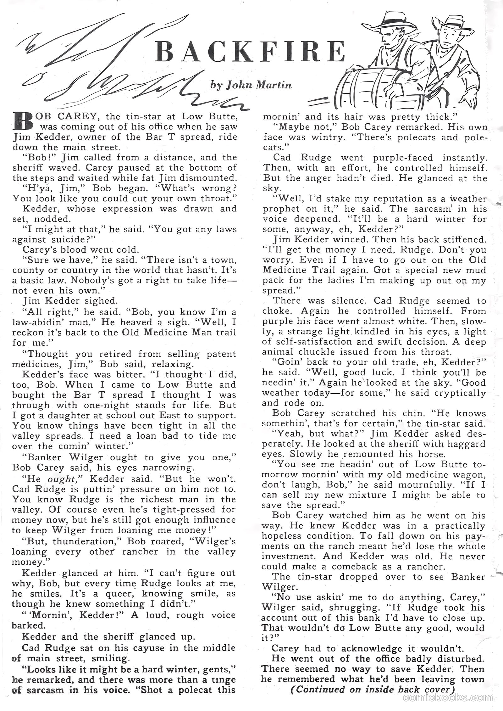Lash LaRue Western #45 (1953) — page 2 of 36