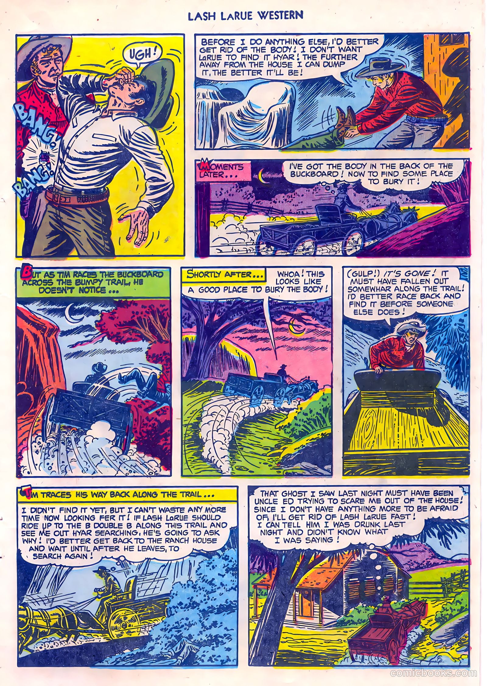 Lash LaRue Western #45 (1953) — page 11 of 36