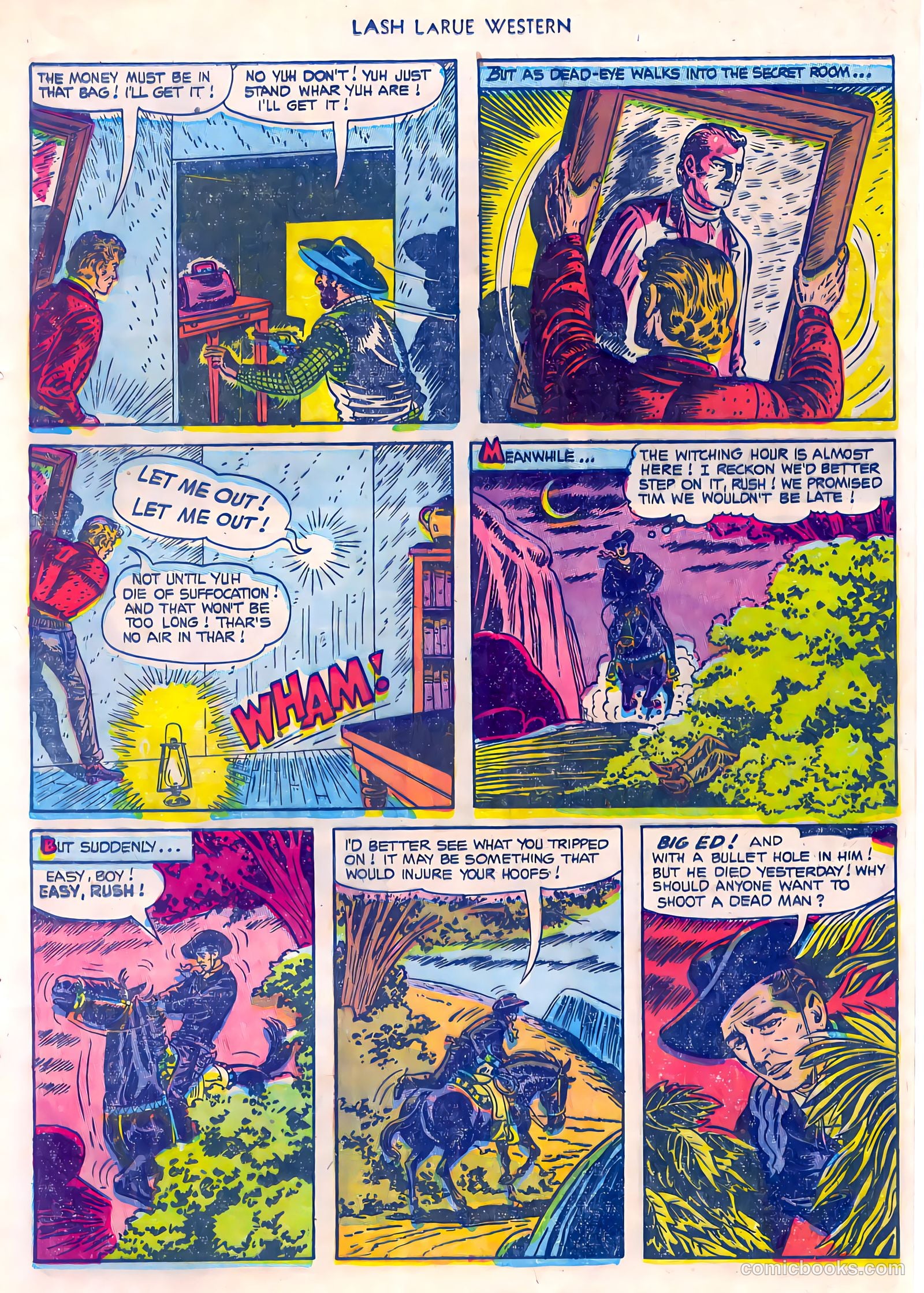 Lash LaRue Western #45 (1953) — page 13 of 36
