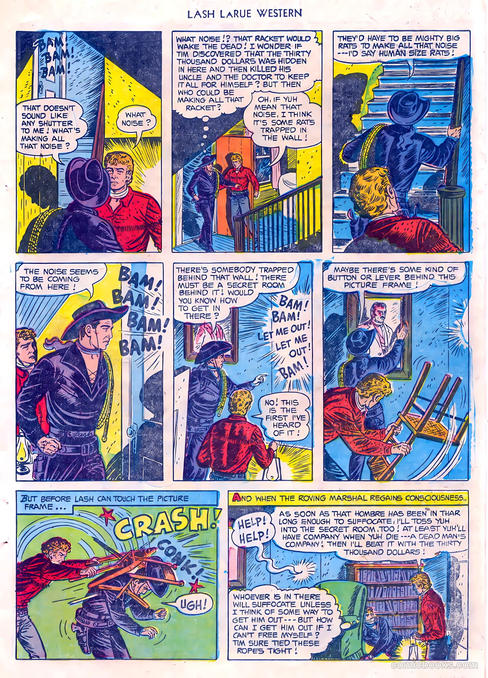 Lash LaRue Western #45 (1953) — page 15 of 36